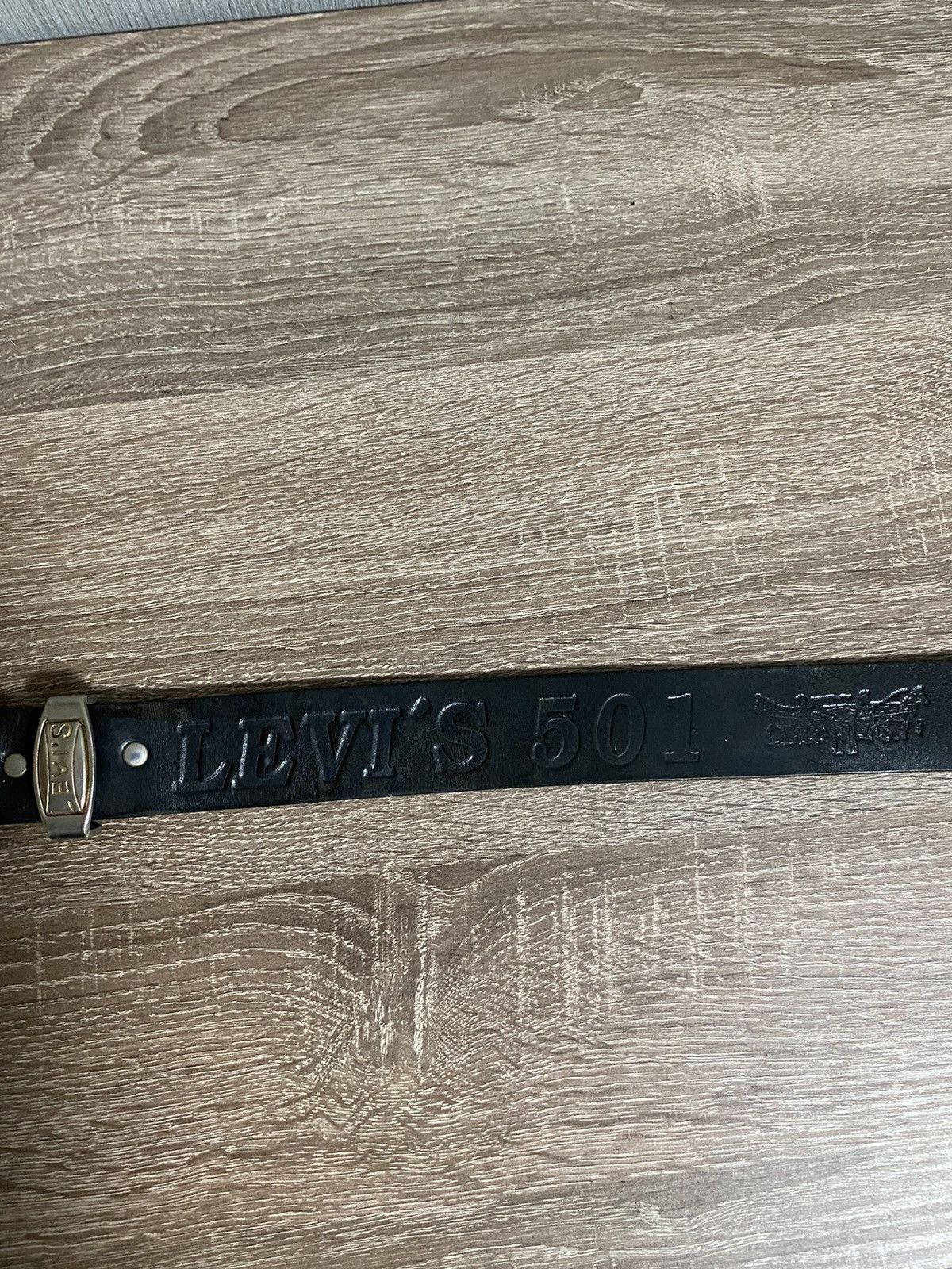 Levi's 🇺🇸 Vintage 90s Levi’s Leather Japanese Metal Punk Rock Emo Size ONE SIZE - 3 Thumbnail