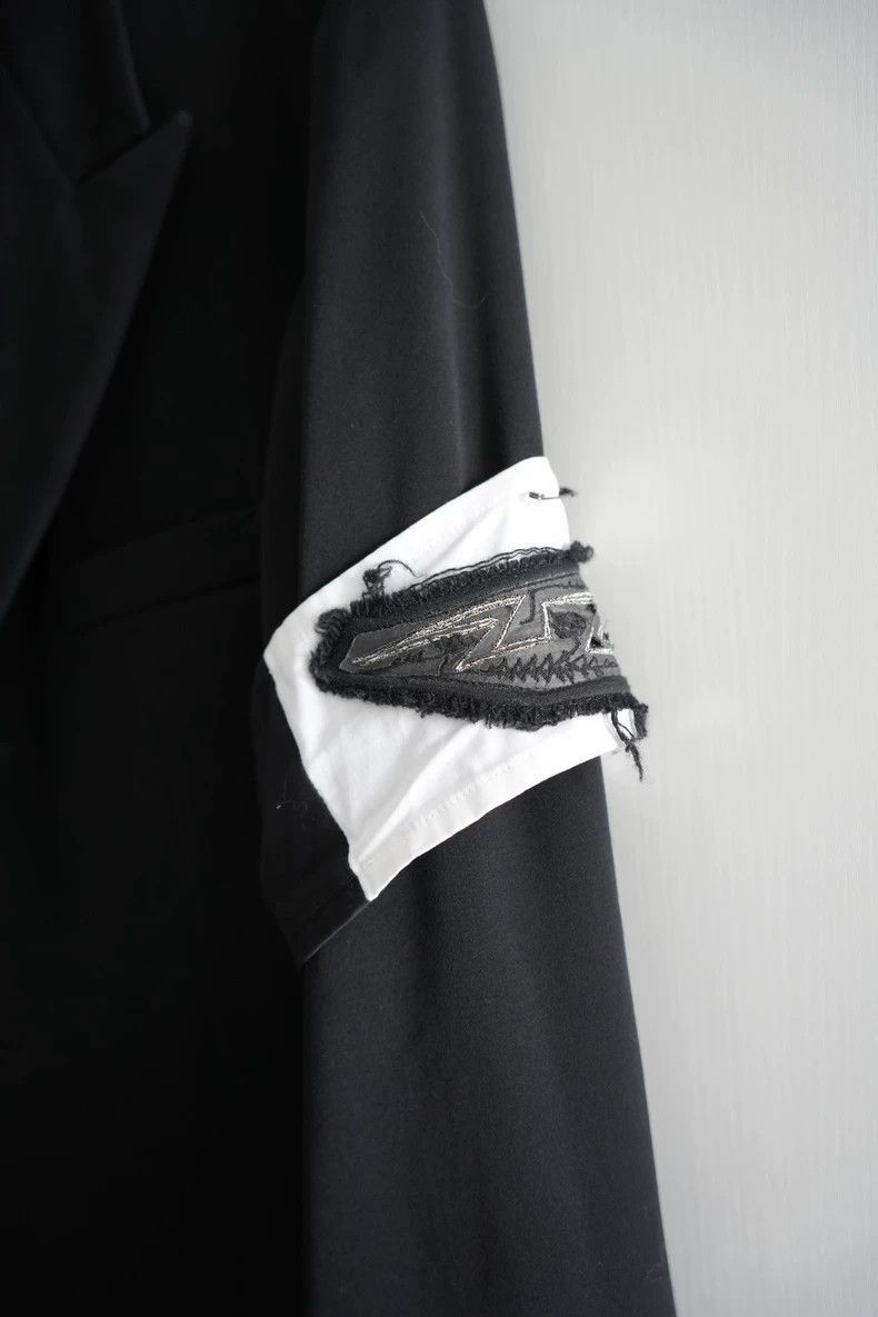 Yohji Yamamoto Yohji Yamamoto 20aw Wool suit with white armband-2505 Size US L / EU 52-54 / 3 - 4 Thumbnail
