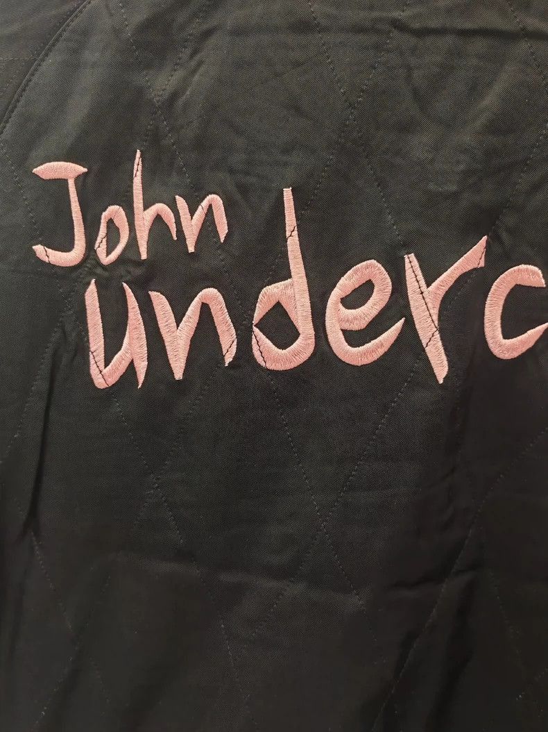 Undercover Black Embroidered Satin Baseball Jacket Size US M / EU 48-50 / 2 - 8 Thumbnail