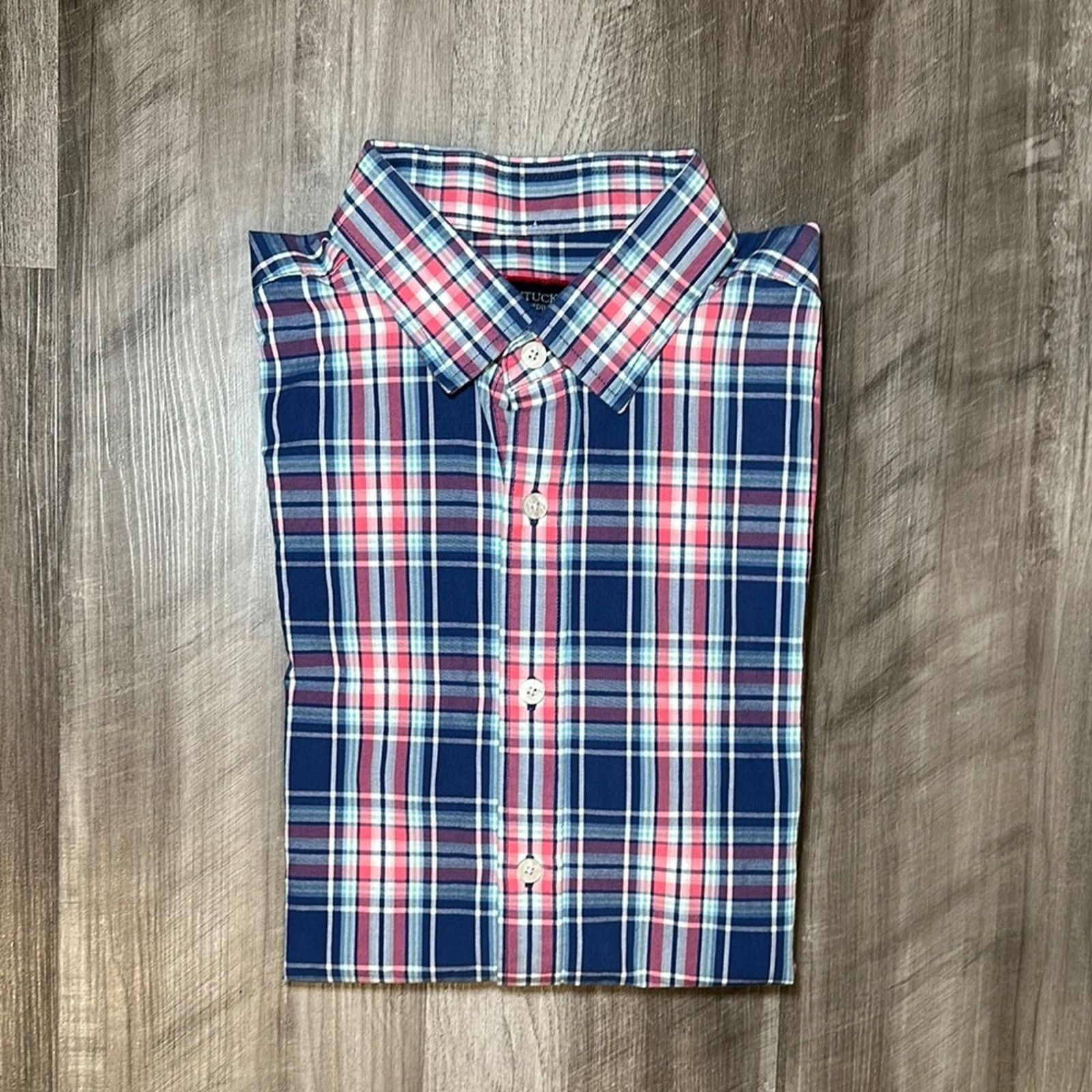UNTUCKit UNTUCKit Torrey Ridge Plaid Long Sleeve Button Down - Medium Size US M / EU 48-50 / 2 - 1 Thumbnail