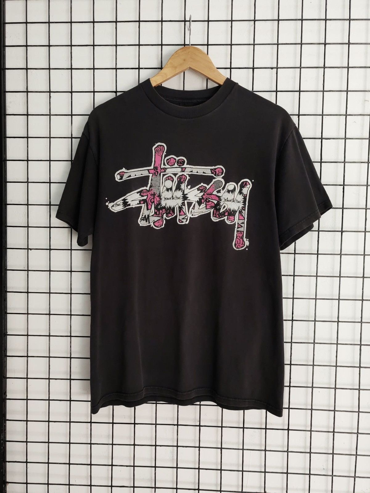Stussy Stüssy ‘ Increase the peace ‘ Size US M / EU 48-50 / 2 - 1 Thumbnail