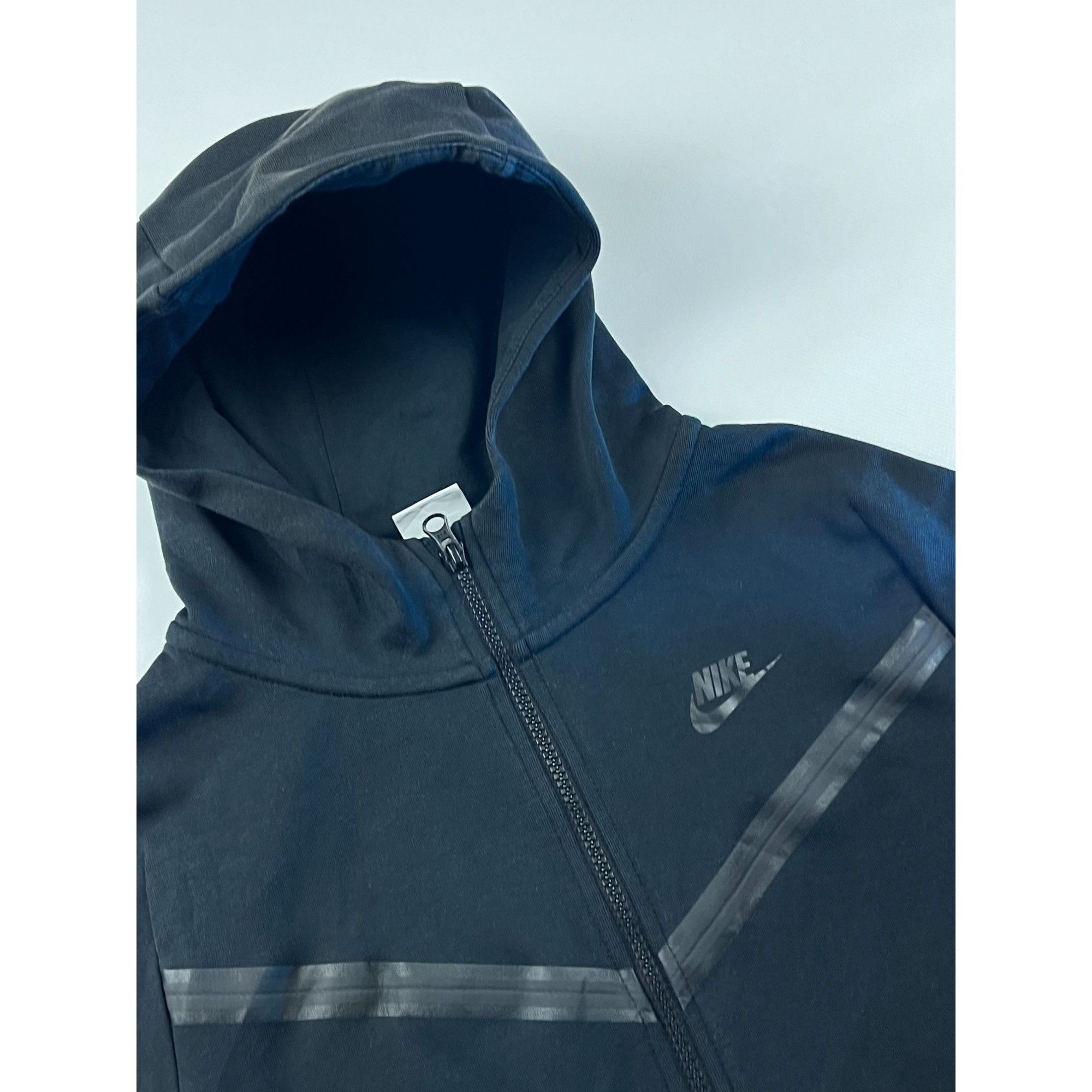 Nike Nike Tech Fleece Full-Zip Hoodie Black Size US XS / EU 42 / 0 - 2 Thumbnail