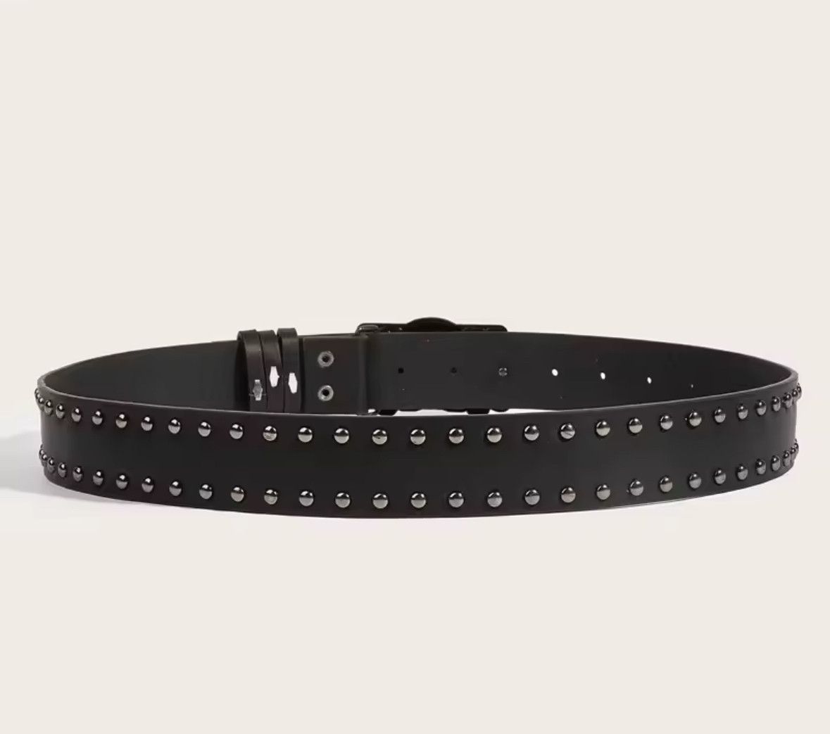 Japanese Brand Unisex Trendy Gothic Punk Skulls Buckle Belt Size 32 - 4 Thumbnail