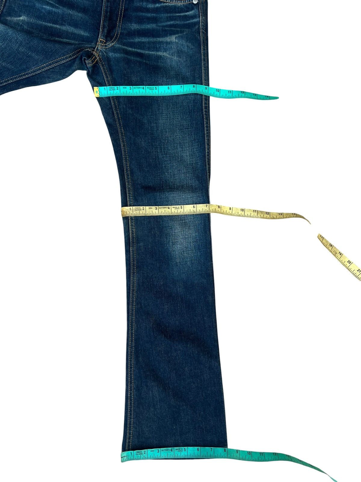 Cosmic Wonder Cosmic Wonder Japan Faded Denim Flare Jeans Size US 29 - 5 Thumbnail