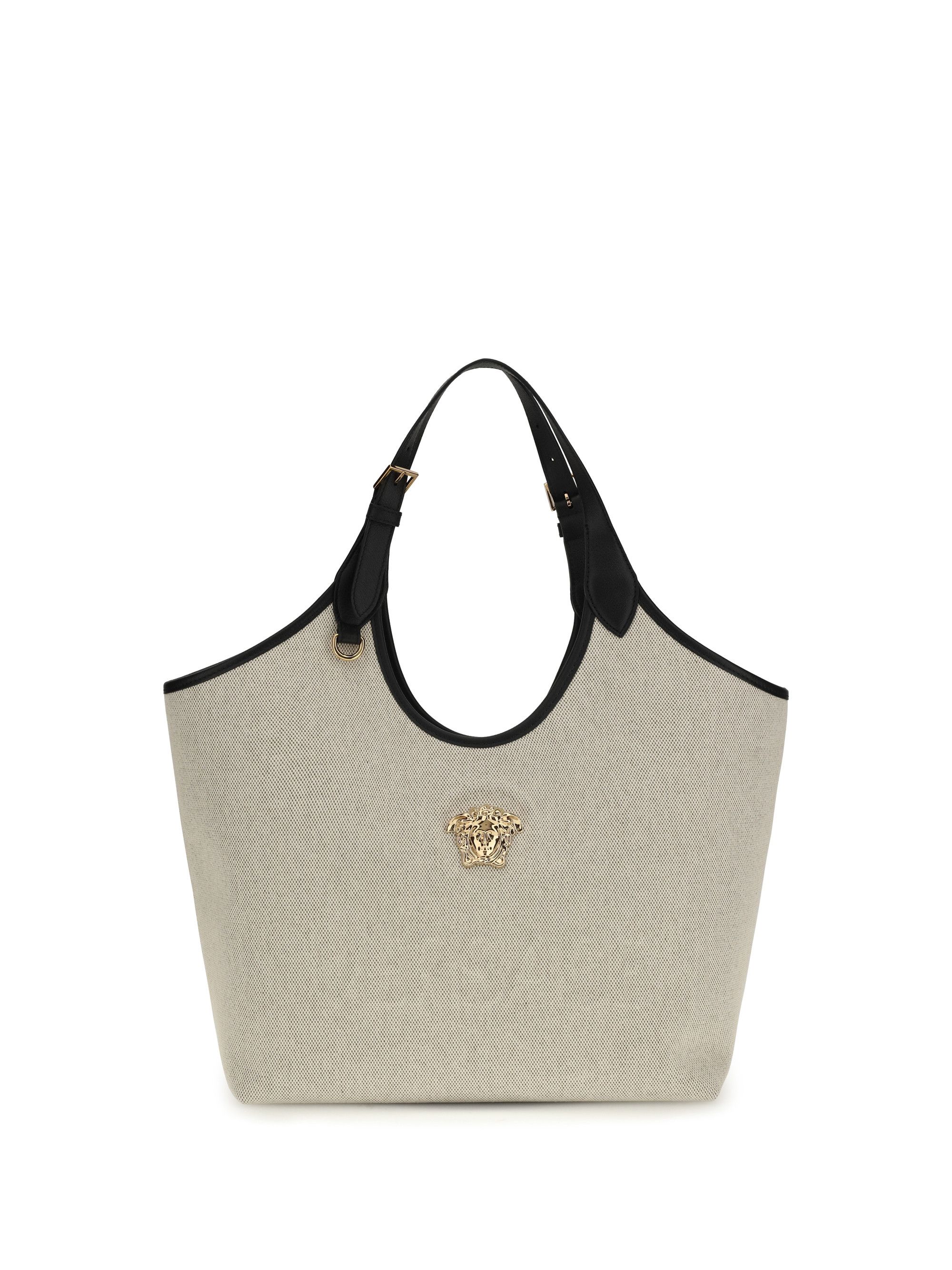 Versace Tote Fabric Calf Leather Size ONE SIZE - 1 Thumbnail