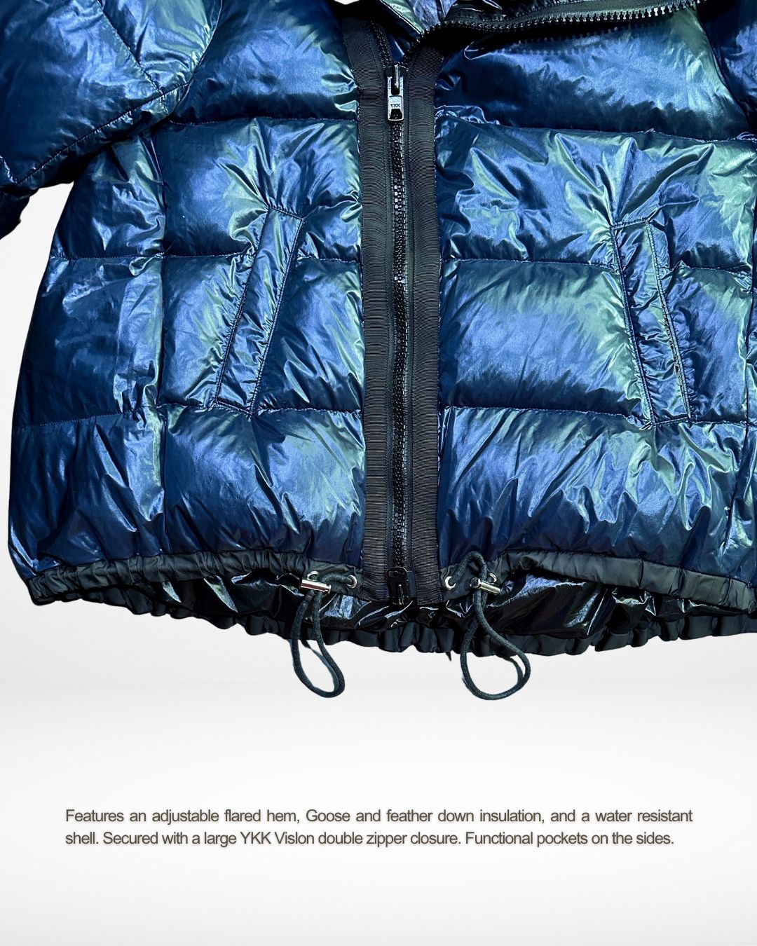 Sacai Sacai Luck Pre-AW15 Asymmetric Down Puffer Jacket Size US M / EU 48-50 / 2 - 4 Thumbnail