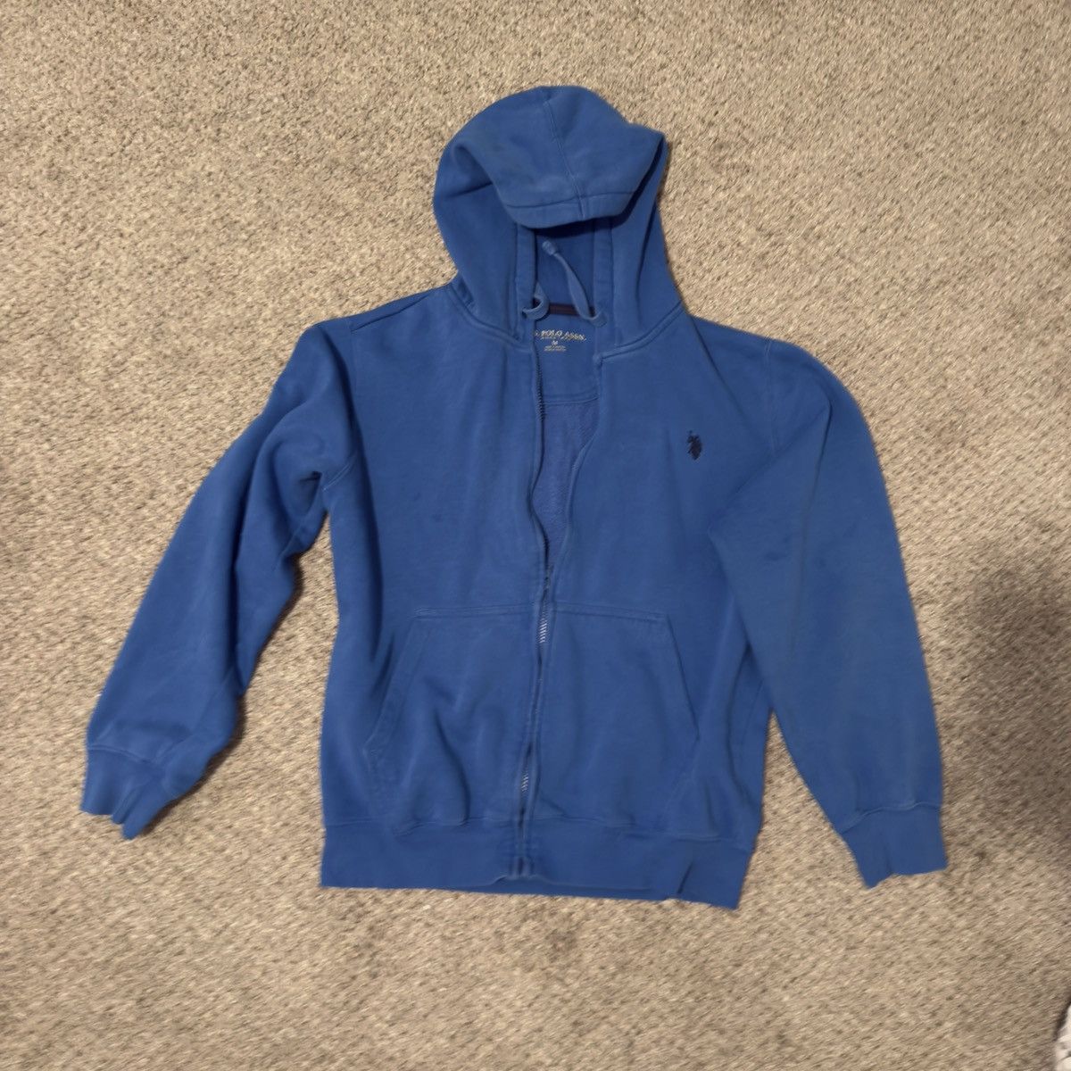 U.S. Polo Assn. Blue hoodie Size US M / EU 48-50 / 2 - 1 Thumbnail