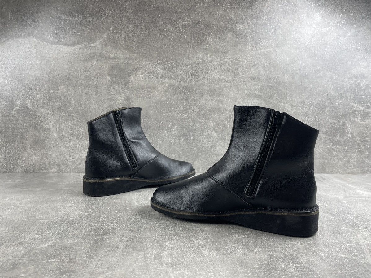 Genuine Leather Cammina Leggero Black Leather Minimalist Ankle Boots Size US 8 / EU 41 - 5 Thumbnail