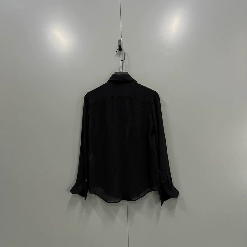 Saint Laurent Paris Saint Laurent Paris black shirt 2505-Nextarrow Size XXS / US 00 / IT 34 - 1 Thumbnail