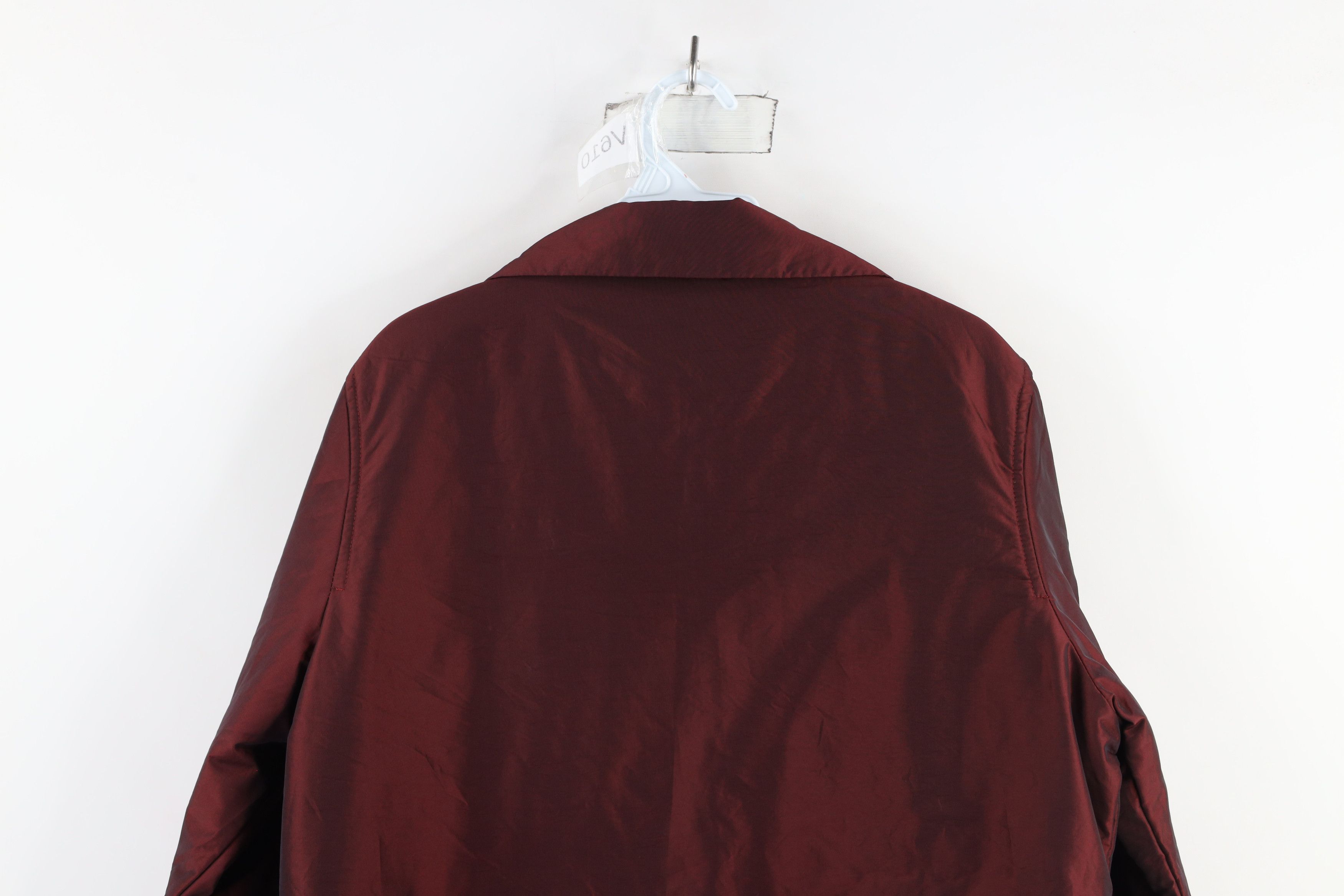 Esprit × Vintage Vintage 90s Esprit Blank Chromatic Full Button Jacket Red Size L / US 10 / IT 46 - 10 Thumbnail