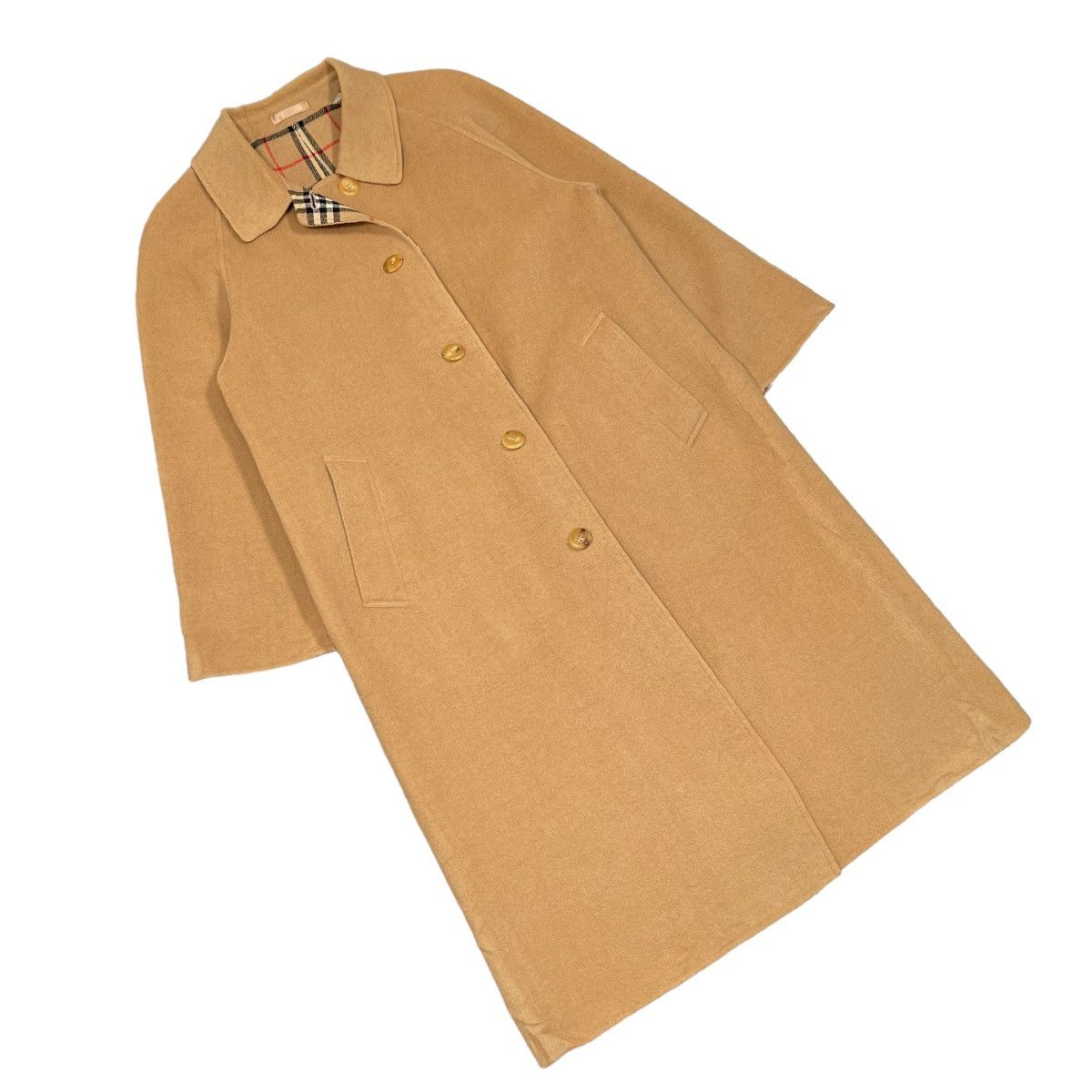 Burberry Burberry Nova Check Wool Luxury Coat Size US L / EU 52-54 / 3 - 5 Thumbnail