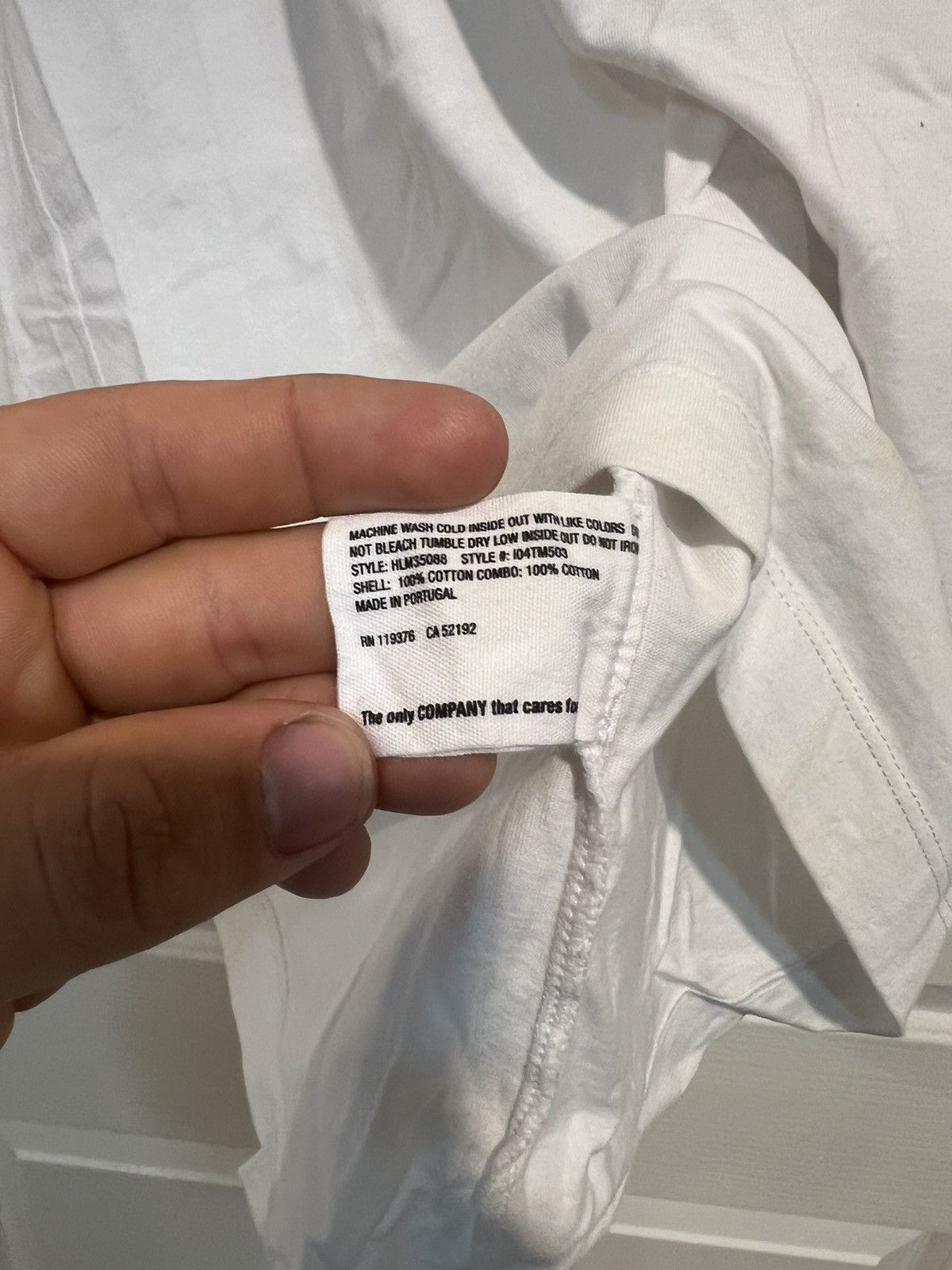 Helmut Lang Helmut Lang Taxi Tee Size US L / EU 52-54 / 3 - 7 Thumbnail