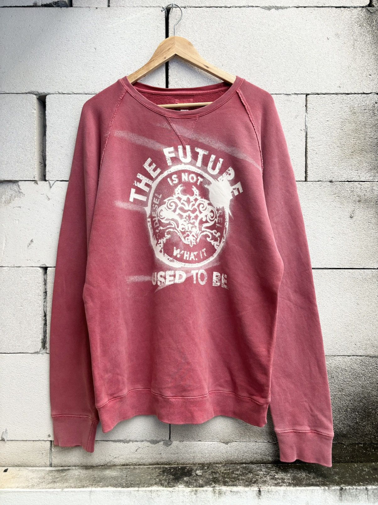 Diesel VINTAGE FADED DIESEL SWEATSHIRT Size US L / EU 52-54 / 3 - 1 Thumbnail