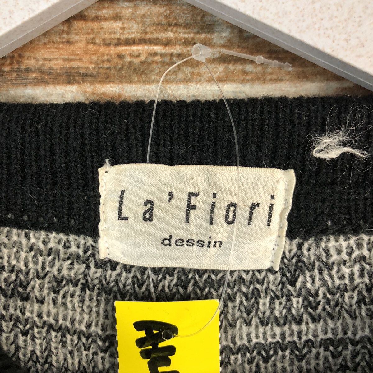 Homespun Knitwear × Japanese Brand La Fiori White Sweatshirt knitwear vintage #A1471 Size US XL / EU 56 / 4 - 9 Thumbnail