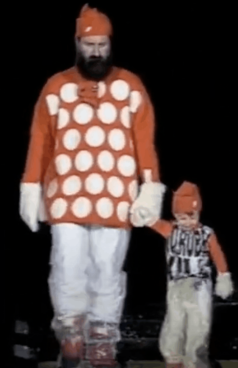 W&LT FW96-97 Runway Giant Pois Knitted Sweater Size US S / EU 44-46 / 1 - 7 Thumbnail