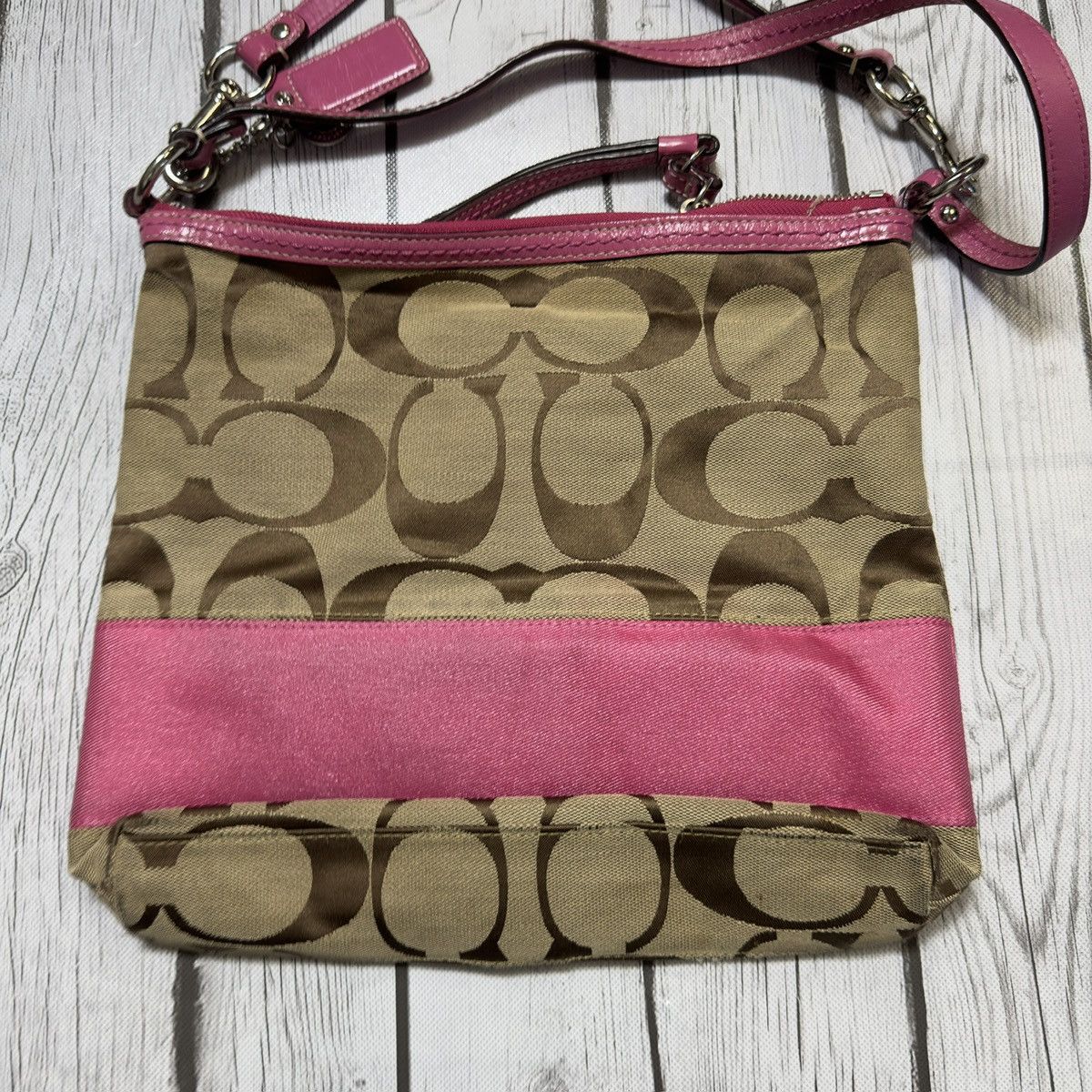 Coach Coach Signature stripe bag Size ONE SIZE - 3 Thumbnail