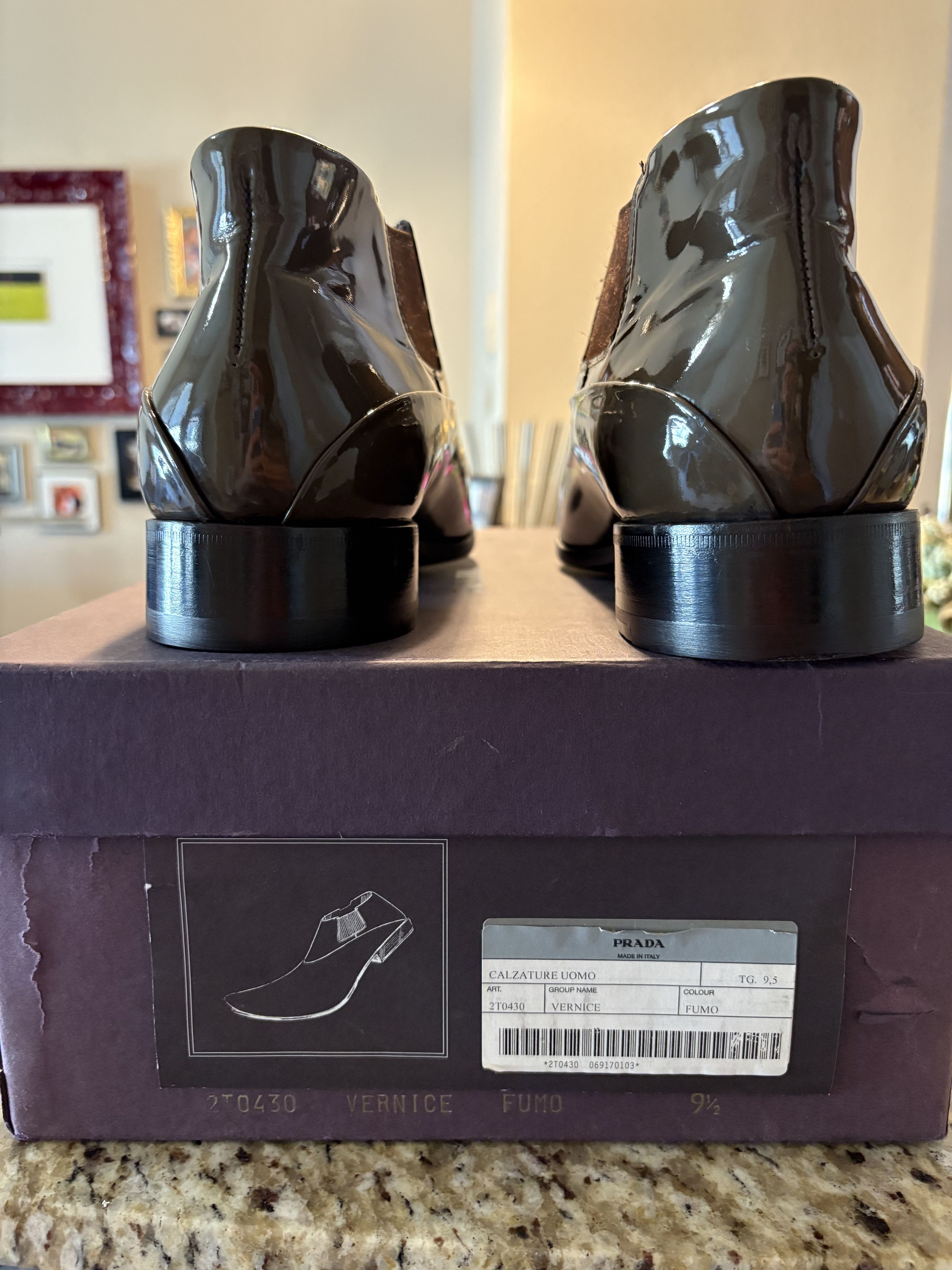 Patent Leather Ankle Boot