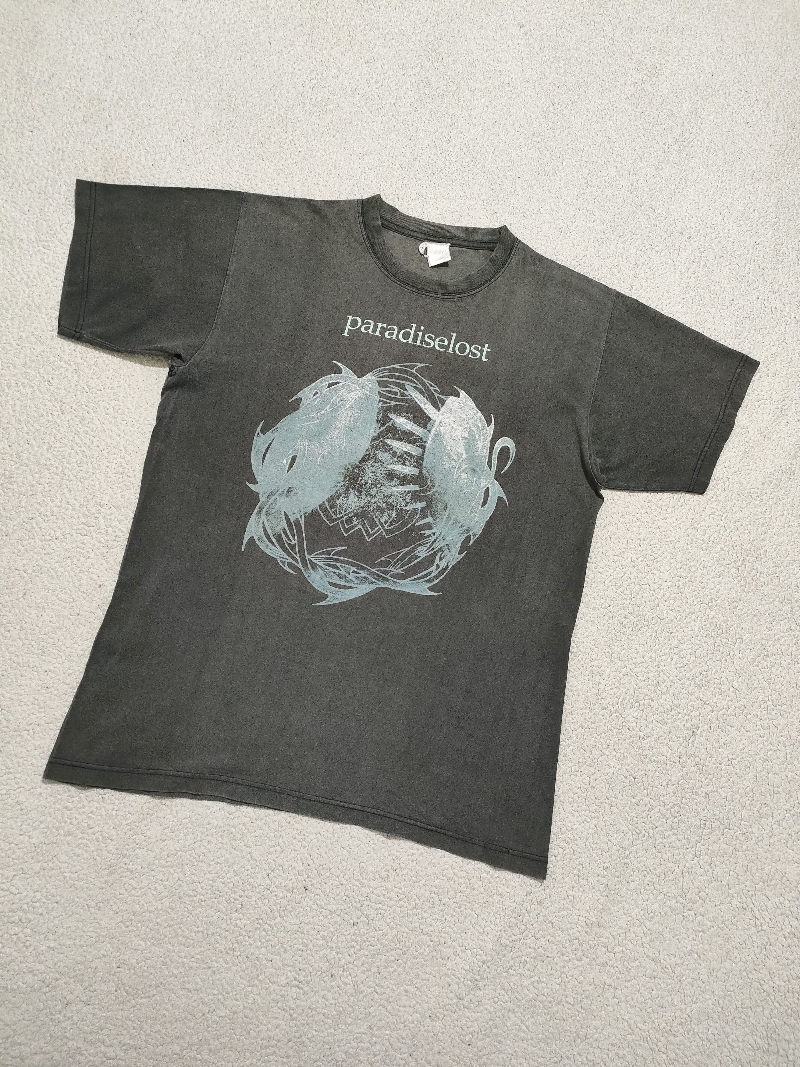 Band Tees Early 00s PARADISE LOST - ACCEPT THE PAIN Vintage Band Tee Size US L / EU 52-54 / 3 - 2 Thumbnail