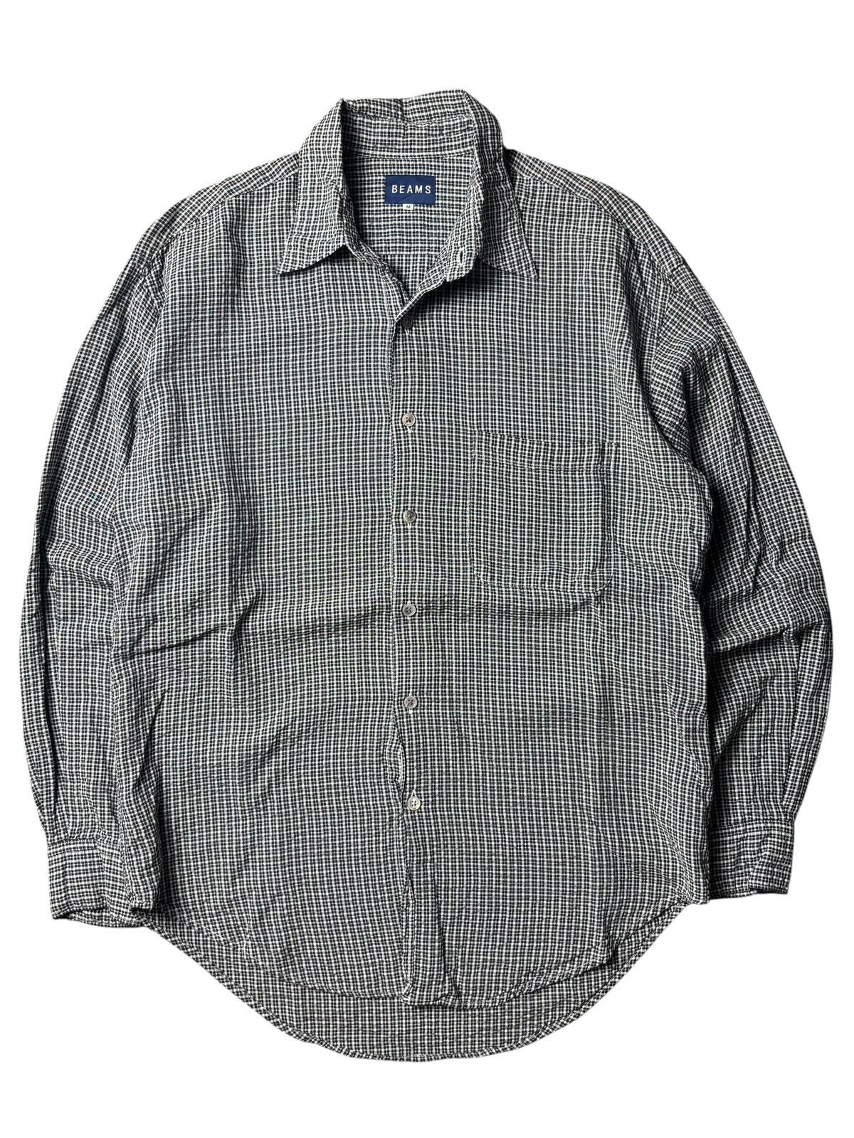 Beams Japan 2000s Beams Japan Plaid Shirt Size US L / EU 52-54 / 3 - 1 Thumbnail