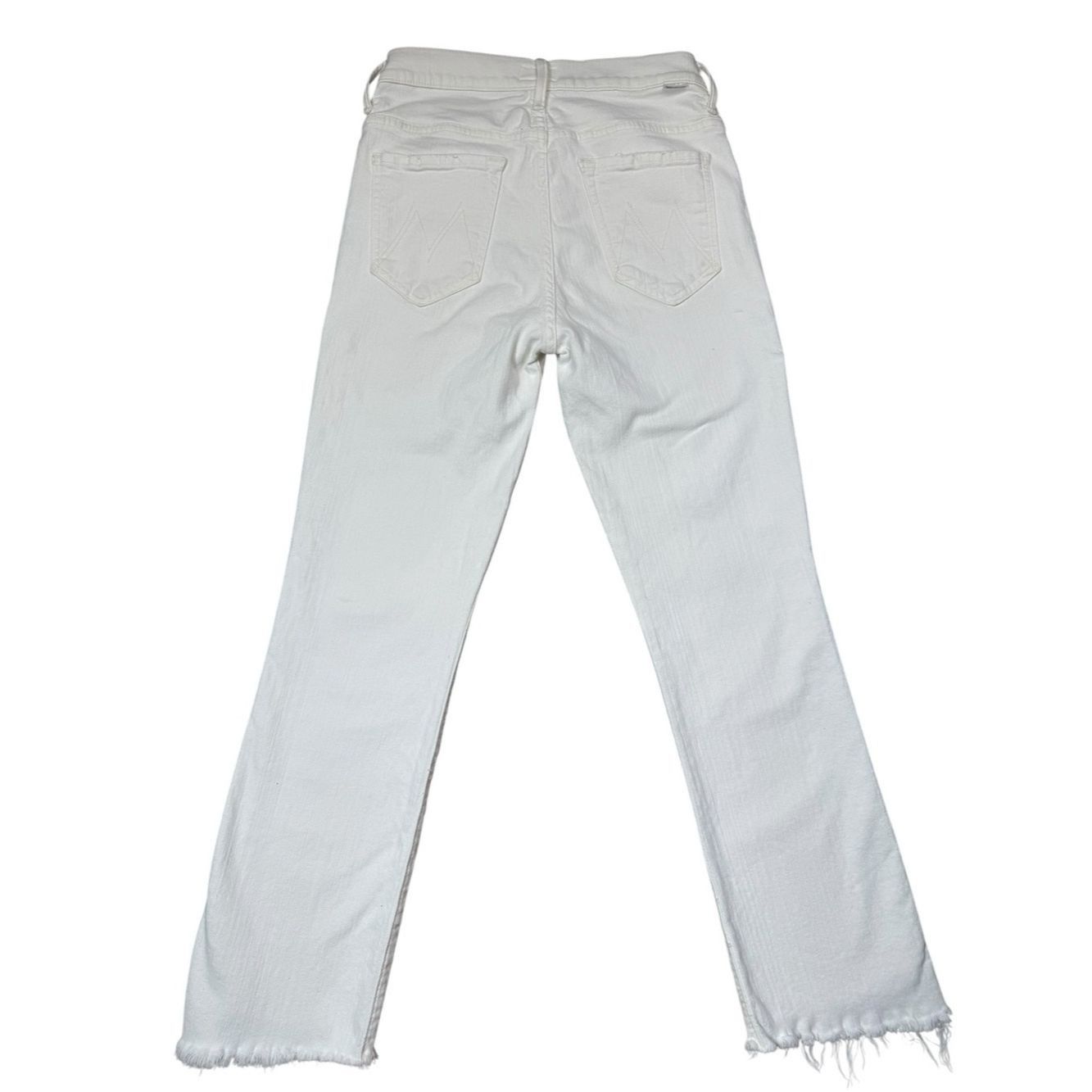 MOTHER MOTHER The Insider Crop Step Fray Jean in Whipping The Race Size 25" / US 0 / IT 36 - 4 Thumbnail