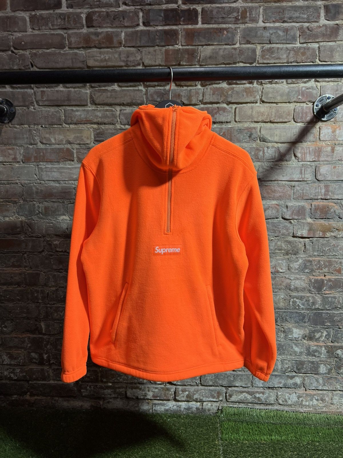 Supreme Supreme Fleece Quarter Zip Hoodie Size US S / EU 44-46 / 1 - 1 Thumbnail