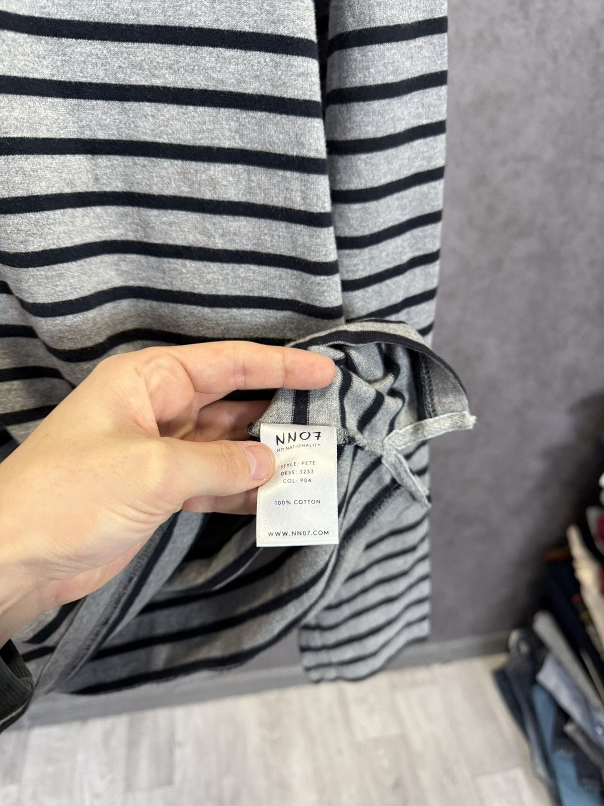 NN07 NN07 No Nationality Japanese designer striped sweatshirt Size US XL / EU 56 / 4 - 6 Thumbnail