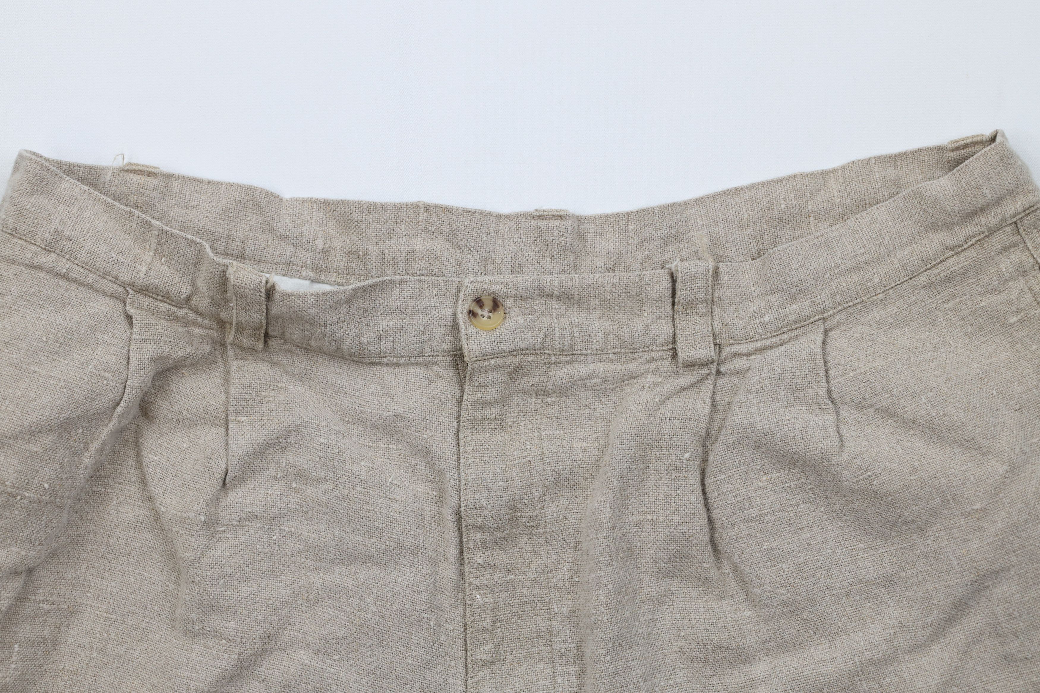 American Eagle Outfitters Vintage 90s American Eagle Outfitters Chino Shorts Beige Size US 38 / EU 54 - 2 Thumbnail