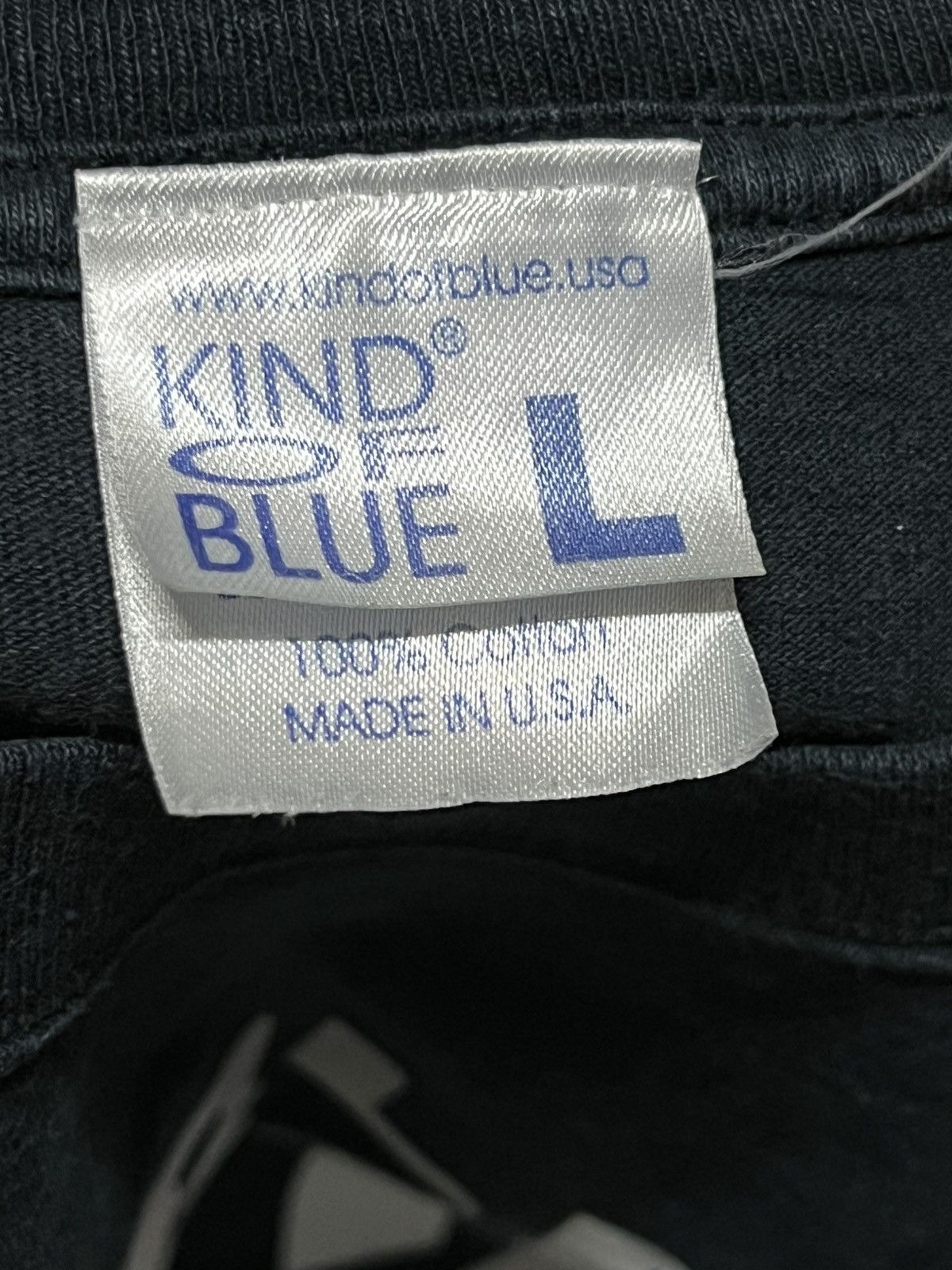 Band Tees × Vintage 🔥HOT DROPS🔥 Rare “Kind of Blue” Big Graphic T Shirt Size US L / EU 52-54 / 3 - 5 Thumbnail