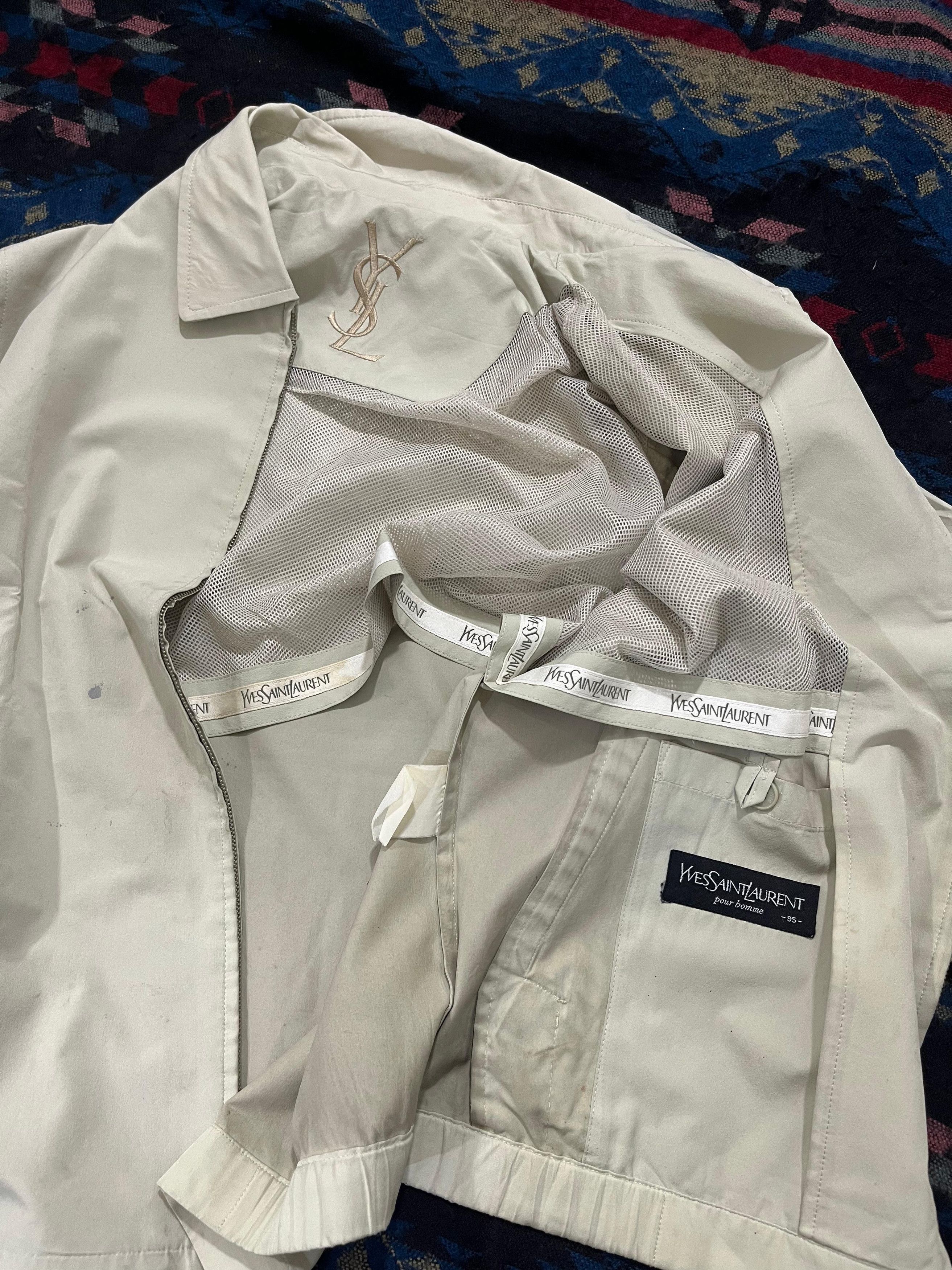 Yves Saint Laurent Vintage Yves Saint Laurent Pour Homme Jacket Size US S / EU 44-46 / 1 - 5 Thumbnail