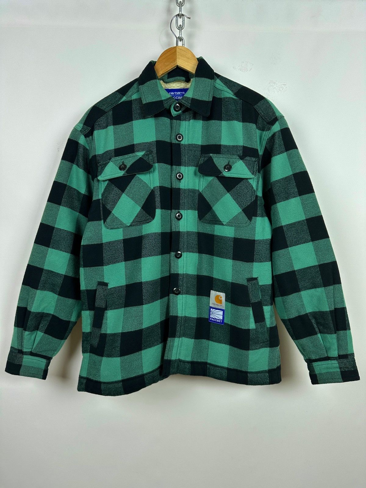Carhartt Wip Carhartt WIP x Gosha Rubchinskiy PACCBET Shirt Sherpa Jacket Size US S / EU 44-46 / 1 - 2 Thumbnail