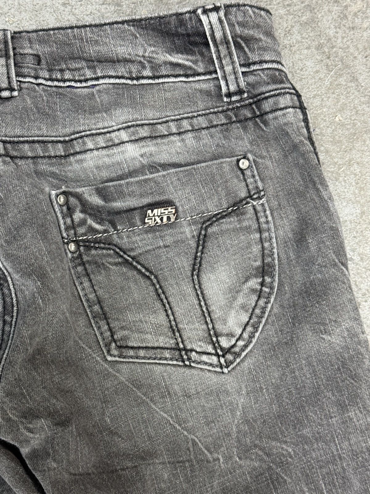 Miss Sixty Vintage y2k Miss Sixty Jeans Denim Pants Size 27" / US 4 / IT 40 - 10 Thumbnail