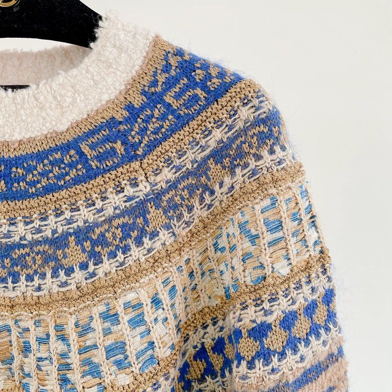 Chanel Chanel Letter embroidery Byzantine style knitted long sleev Size XS / US 0-2 / IT 36-38 - 3 Thumbnail