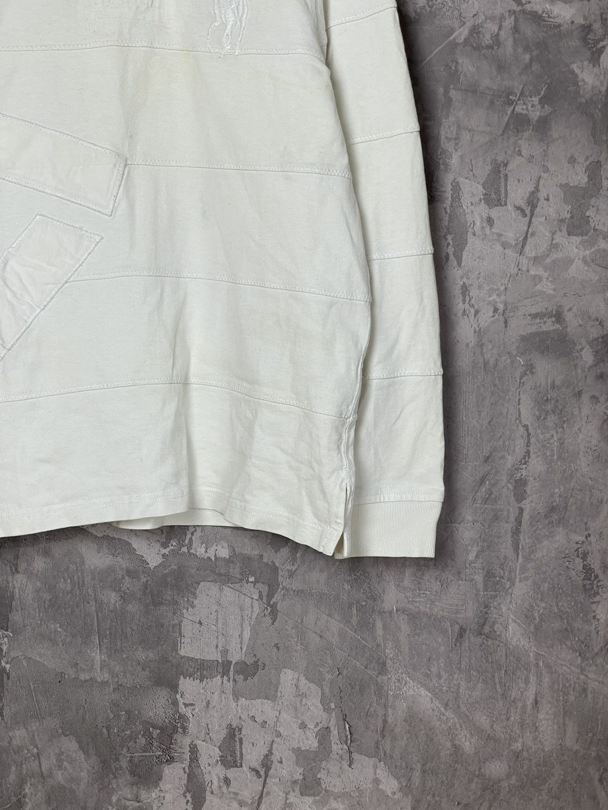 Polo Ralph Lauren × Rugby Ralph Lauren Vintage Rugby Long Sleeve Polo Ralph Lauren PRL #7 Big Logo Size US M / EU 48-50 / 2 - 6 Thumbnail