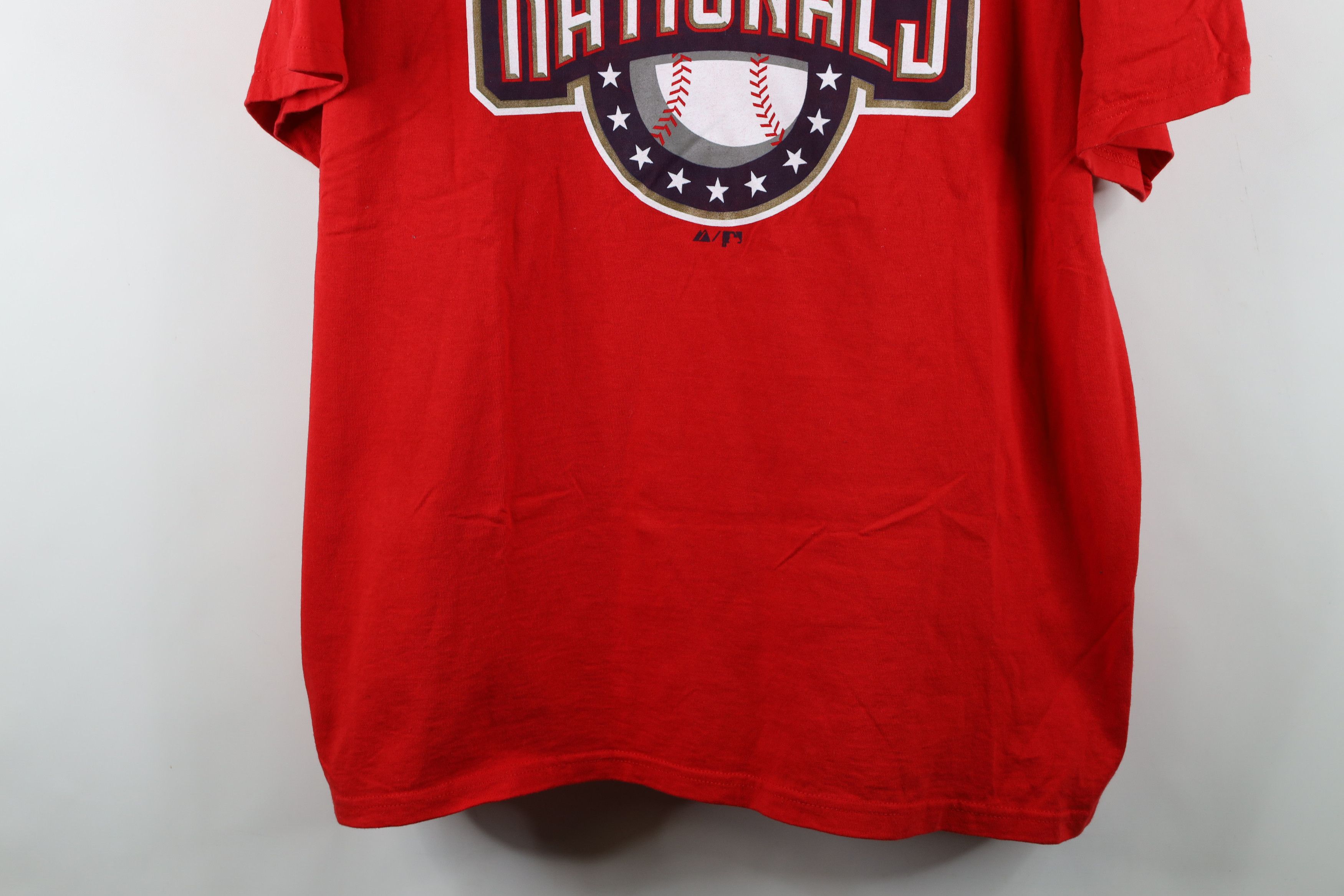 Majestic Vintage Majestic Spell Washington Nationals Baseball T-Shirt Size US XL / EU 56 / 4 - 3 Thumbnail
