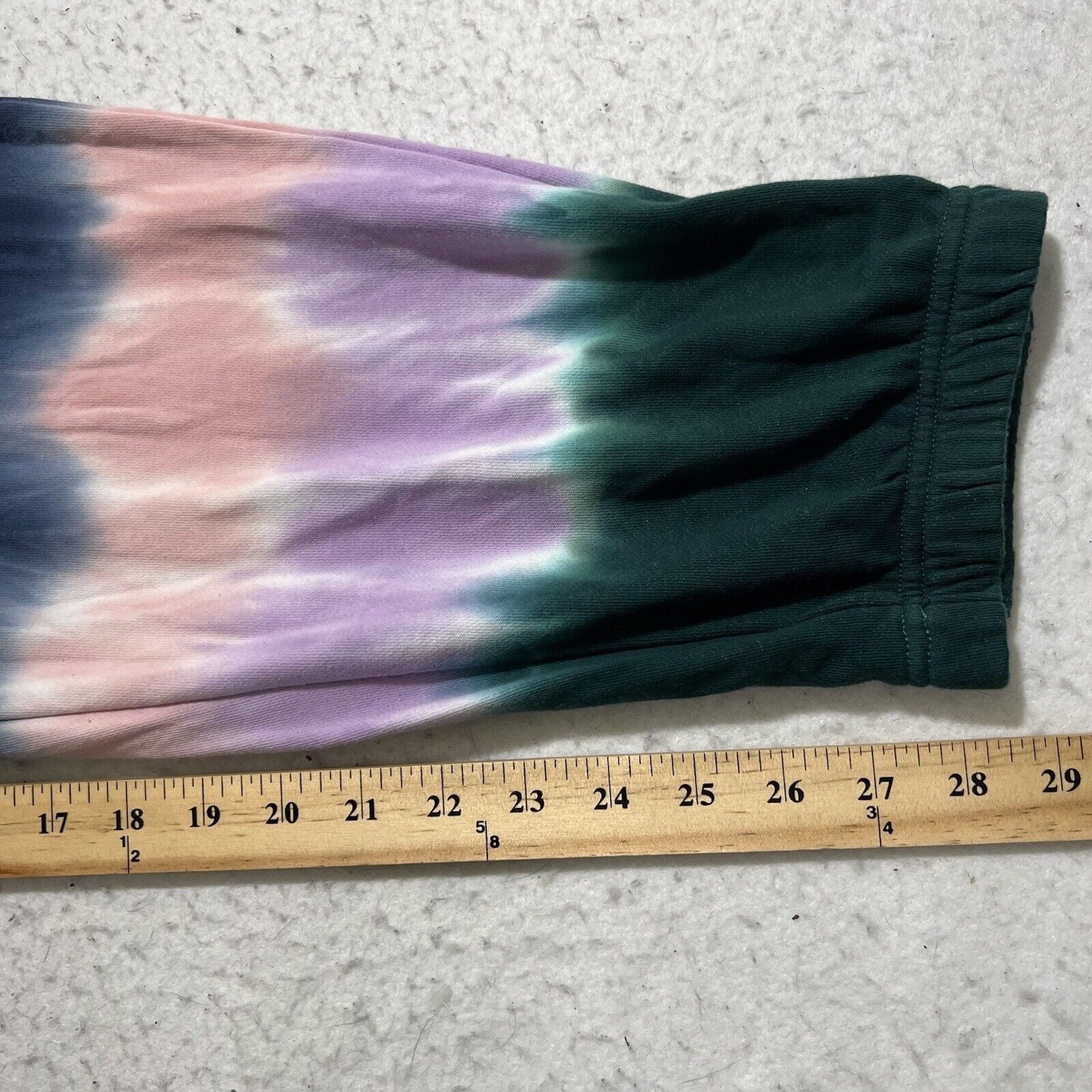 Wildfox Wildfox XXL Relaxed Tie Dye Ombre Joggers Blue Sweatpants Size 42" / US 20 - 12 Thumbnail