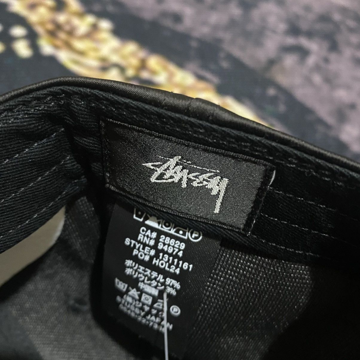 Other Stussy Burly Threads Cap Hat Black Size ONE SIZE - 6 Thumbnail