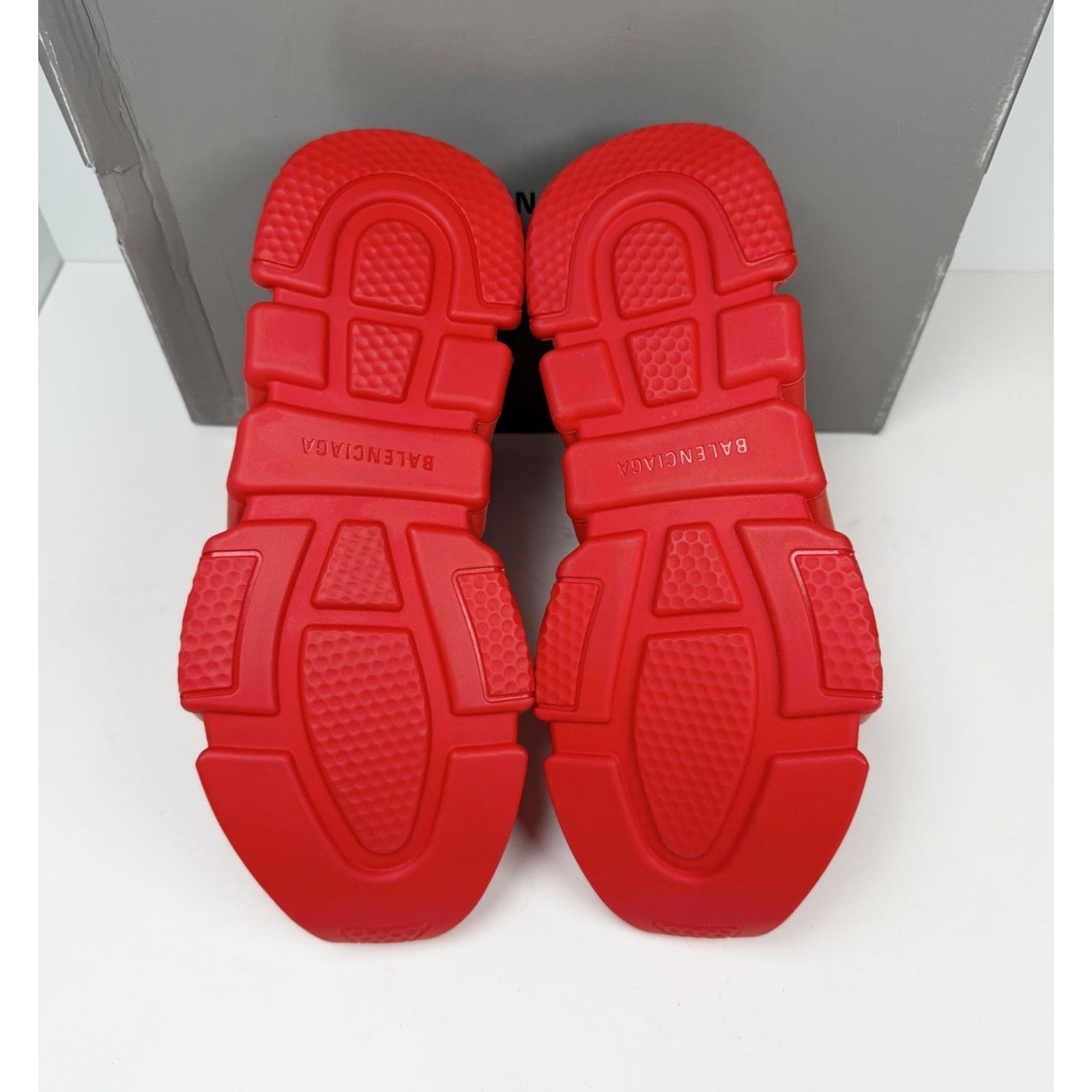 Balenciaga Size 42EU/9US - Balenciaga Speed Rib Knit Red NEW Size US 9 / EU 42 - 7 Thumbnail
