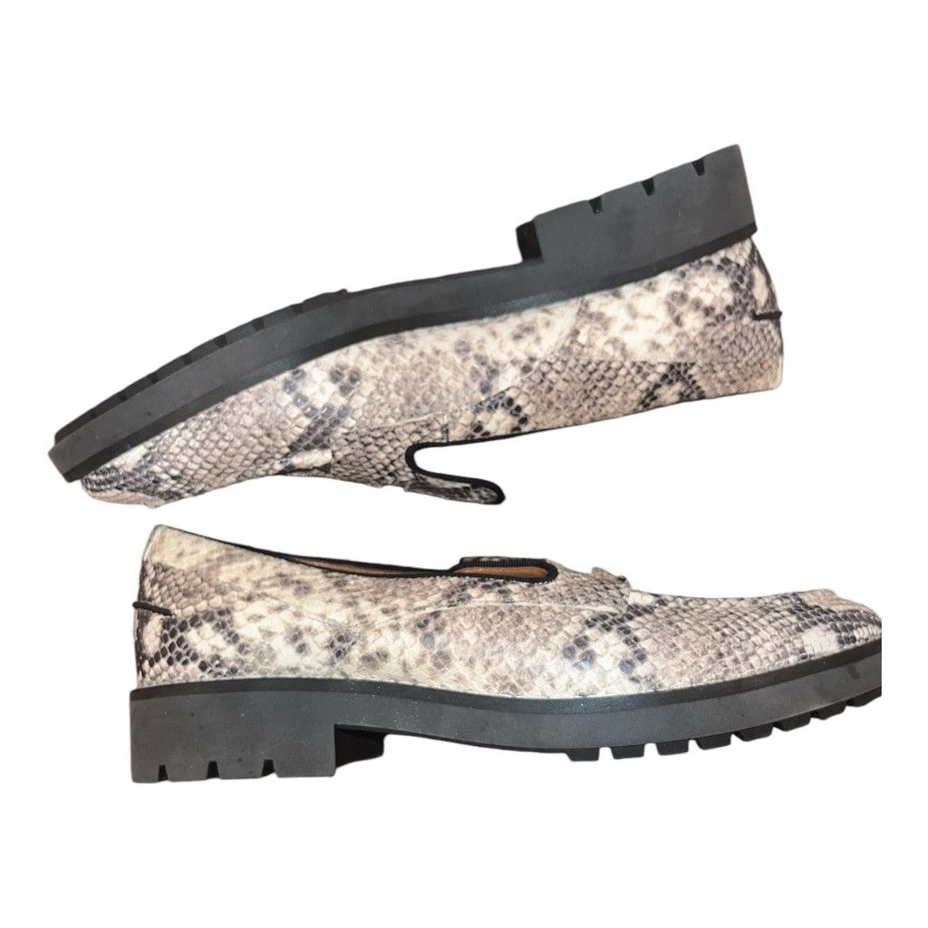 The Unbranded Brand Women's Sartò Loafers, snake Print, Size 11 Size US 11 / IT 41 - 2 Thumbnail