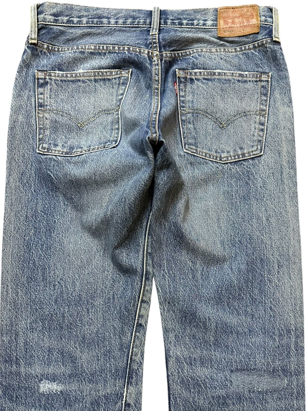 Levi's Vintage Clothing Vintage Levi’s 501 CT Selvedge Distressed Denim Size US 30 / EU 46 - 7 Thumbnail