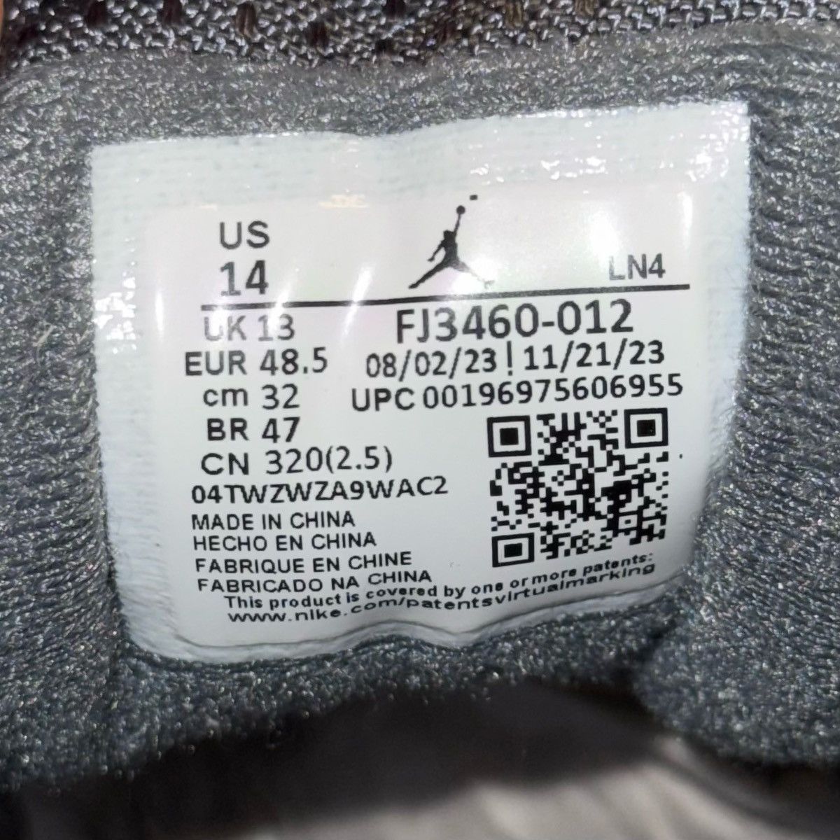 Jordan Brand Size 14 - Air Jordan 14 Retro Flint Grey - FJ3460-012 Size US 14 / EU 47 - 6 Thumbnail