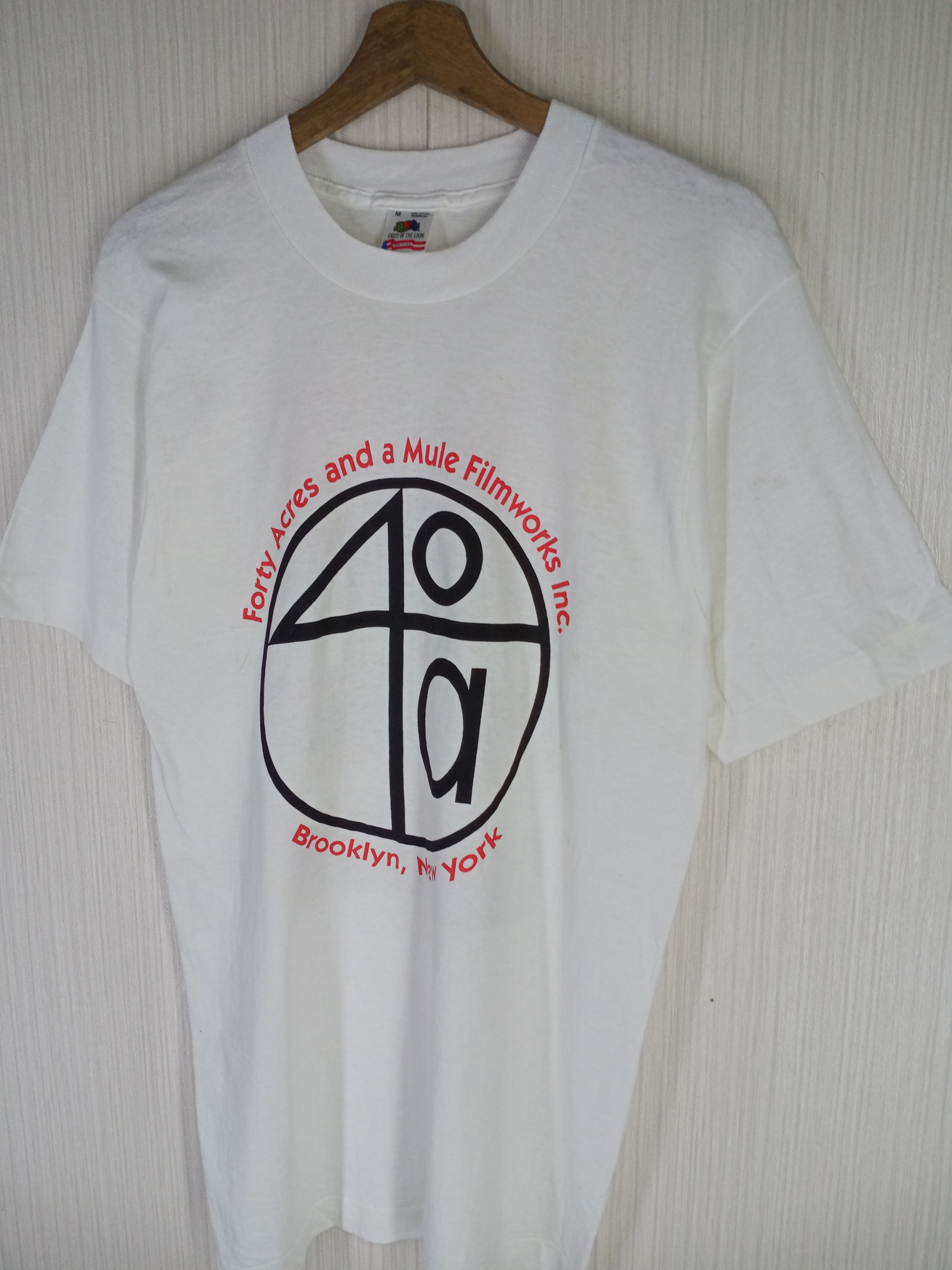 Rap Tees Vintage SPIKE LEE 40 acres and a mule Promo Tee Size US M / EU 48-50 / 2 - 6 Thumbnail