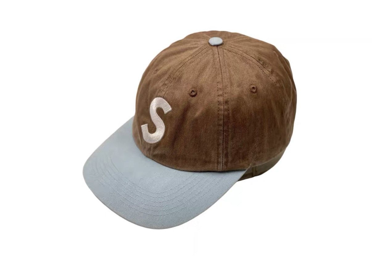 Supreme Supreme Tonal S Logo 6 Panel Cap Desert Camo Fw17 | Grailed