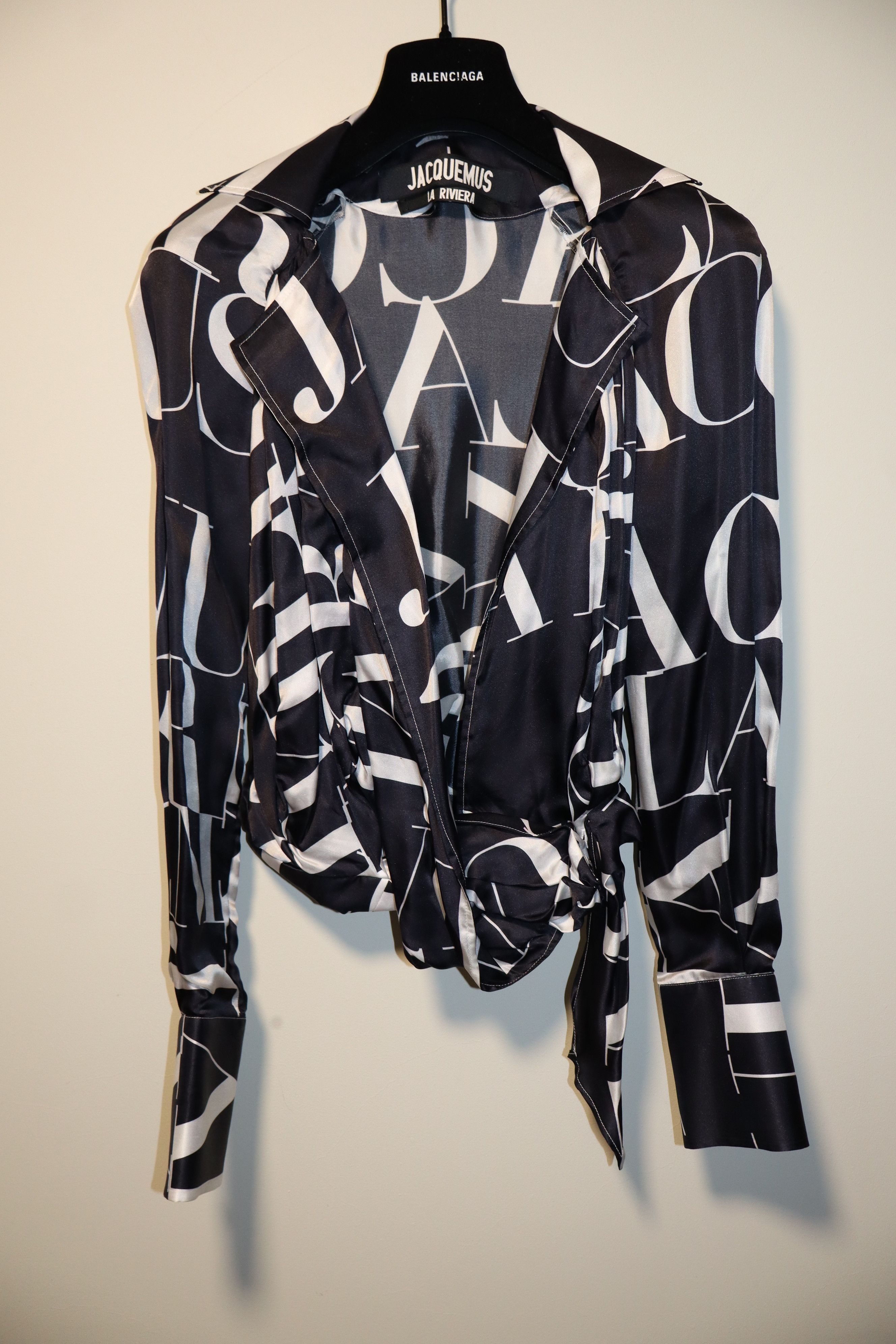 Jacquemus "La Riviera" silk shirt Size XXS / US 00 / IT 34 - 1 Thumbnail