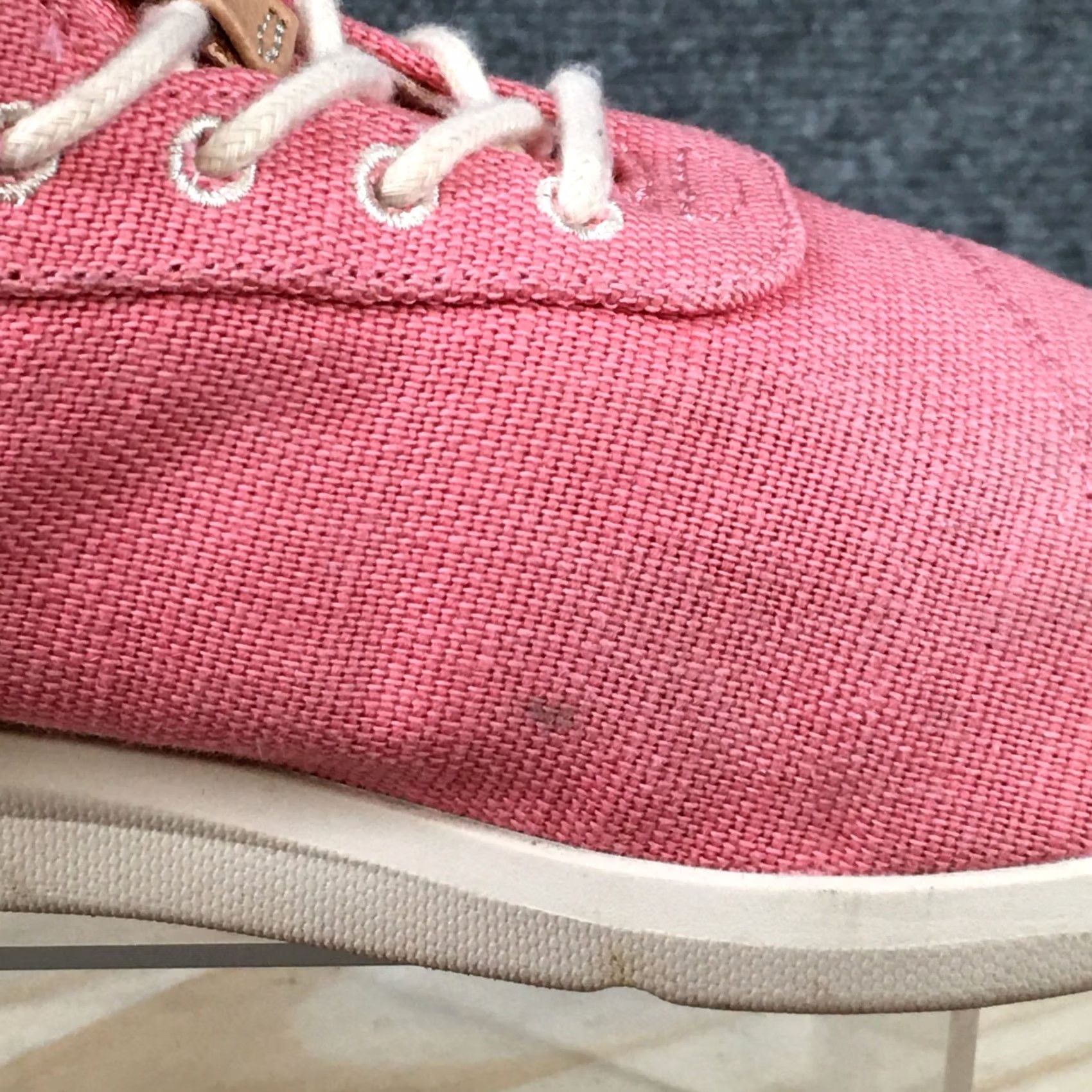 Toms TOMS Sneaker Womens 8 Pink Cabrillo Round Toe Laced Up Casual Canvas 10019097 Size US 8 / IT 38 - 2 Thumbnail