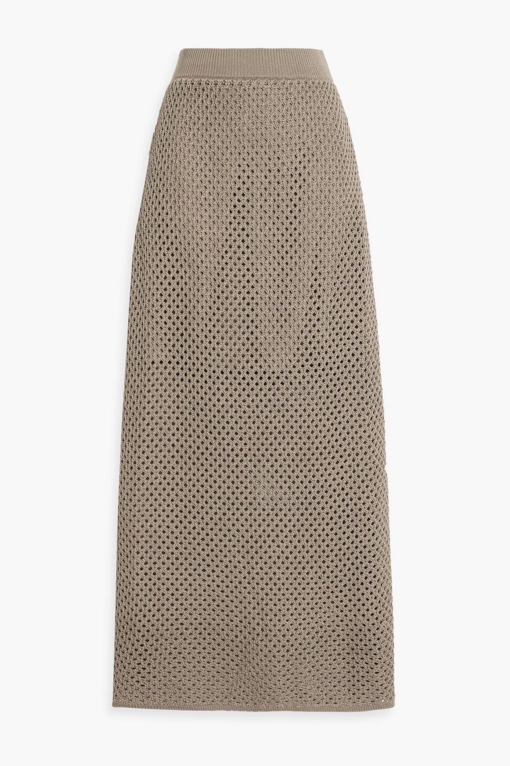 o1y0725 Maxi Skirt in Taupe