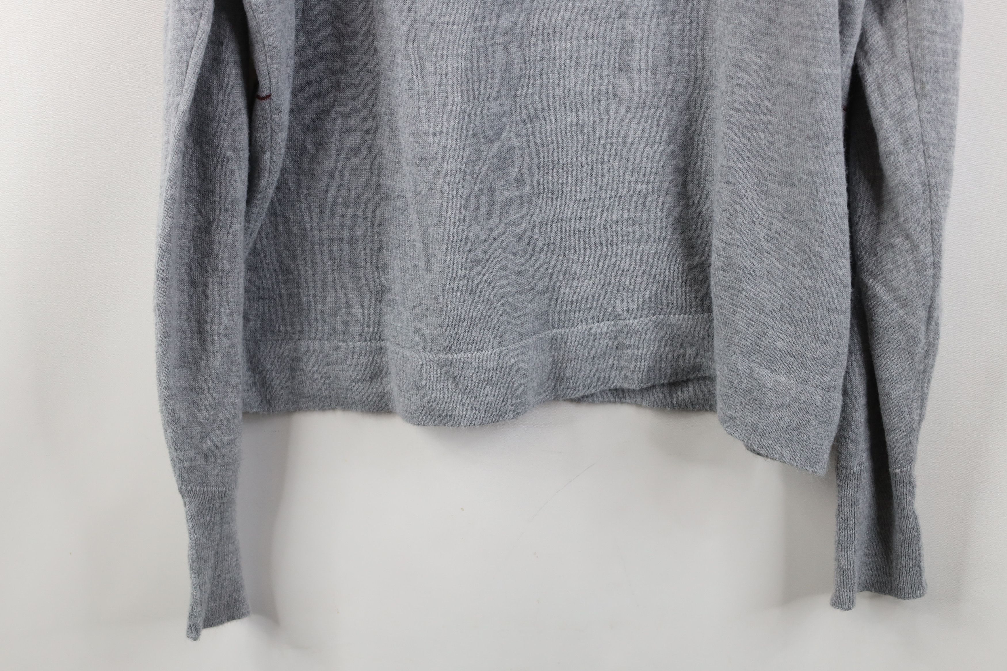 Vintage Vtg 70s Streetwear Collared Pullover Sweater Gray Plaid USA Size US XL / EU 56 / 4 - 11 Thumbnail