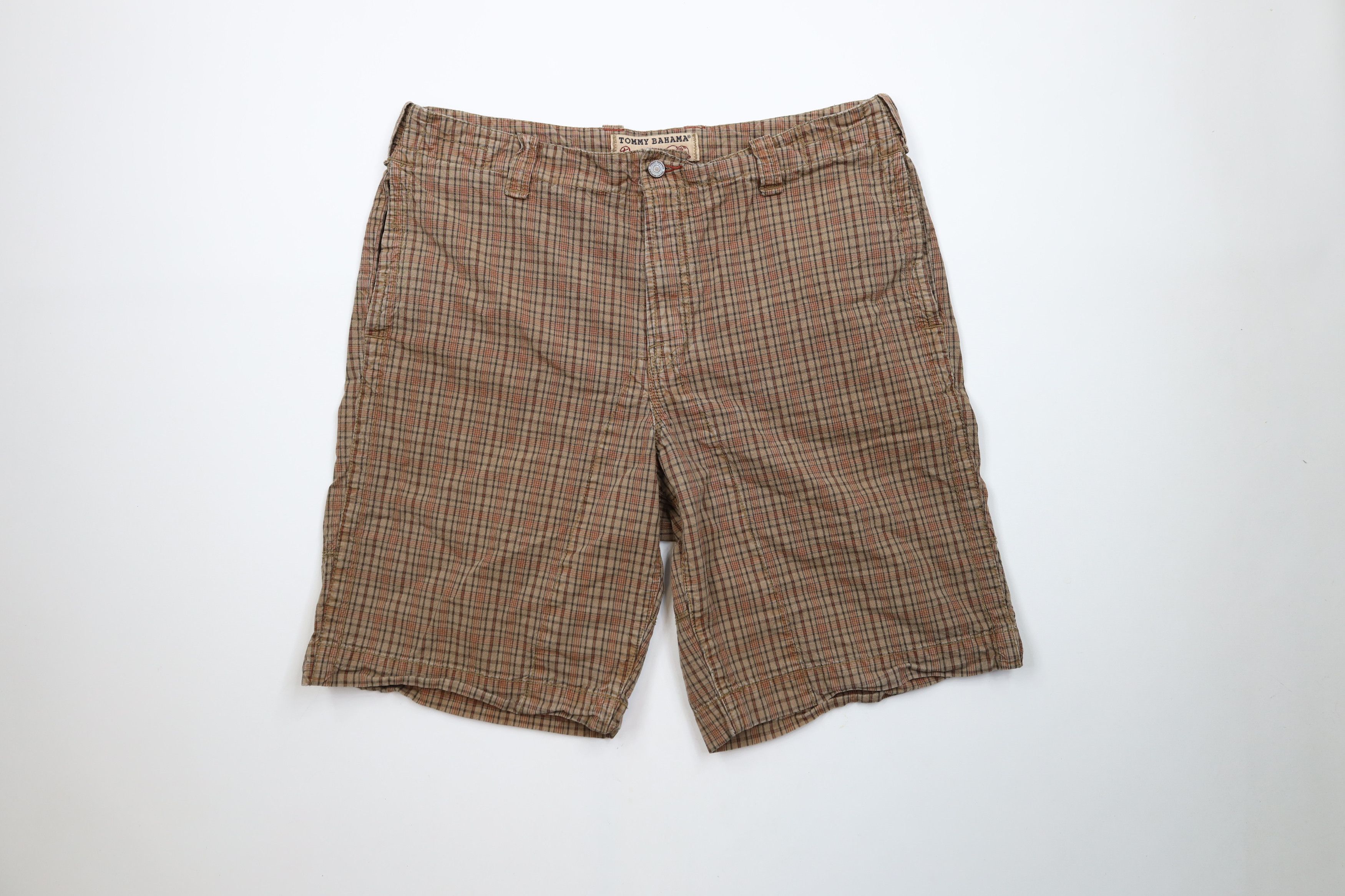 Tommy Bahama × Vintage Vintage Tommy Bahama Heavyweight Pigment Dye Shorts Cotton Size US 38 / EU 54 - 1 Thumbnail