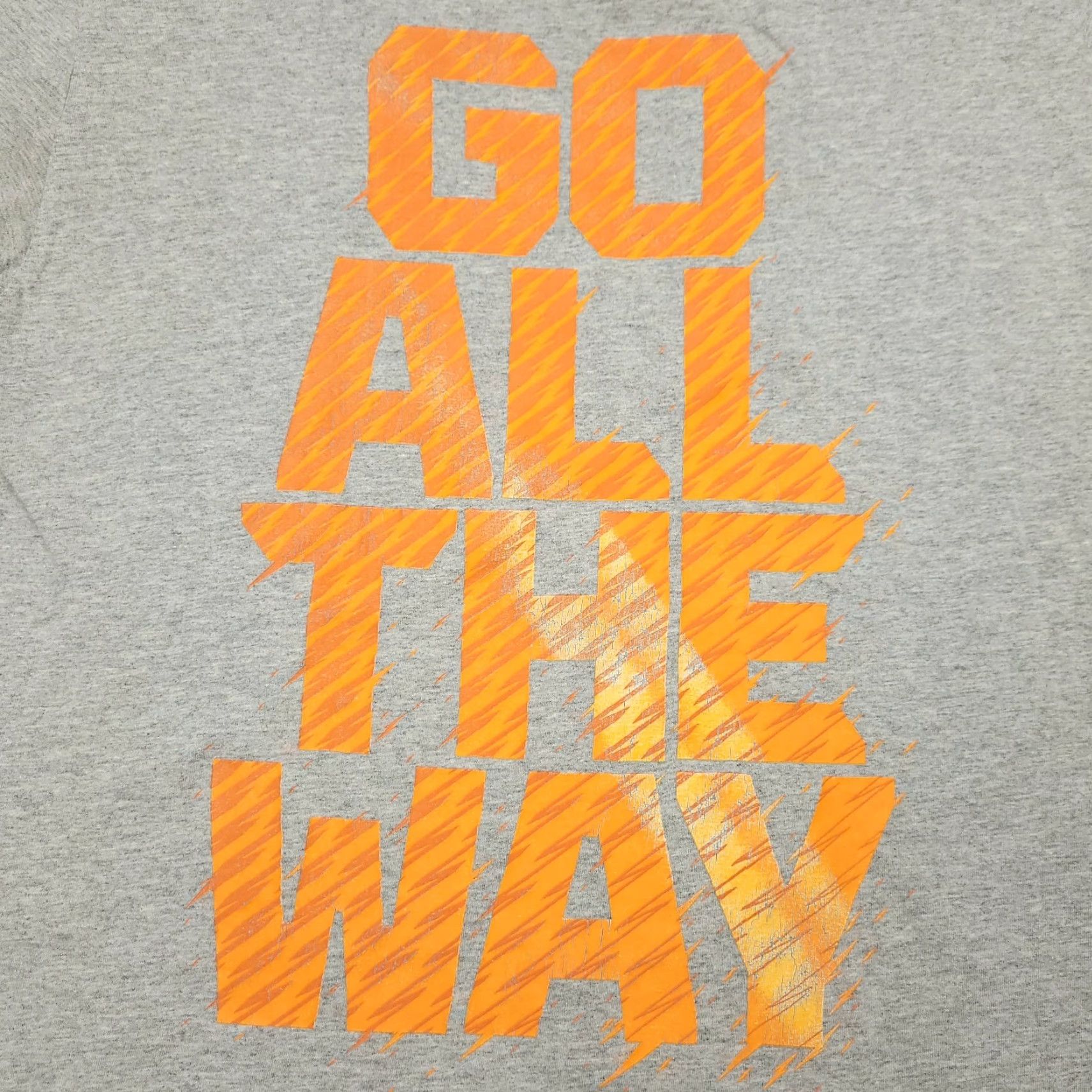 Adidas Adidas Go All The Way Script Gray Short Sleeve T-Shirt Adult Large Used Crew Neck Unisex Tee - Gray Adidas Shirt 90s Style Size US L / EU 52-54 / 3 - 2 Thumbnail