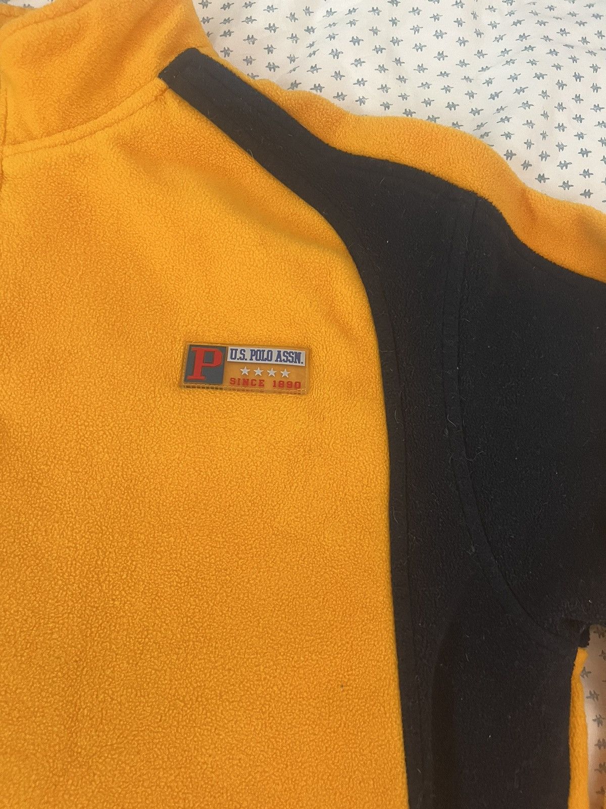 U.S. Polo Assn. Vtg US Polo Assn Fleece Pullover Sweatshirt Size Large Size US L / EU 52-54 / 3 - 4 Thumbnail
