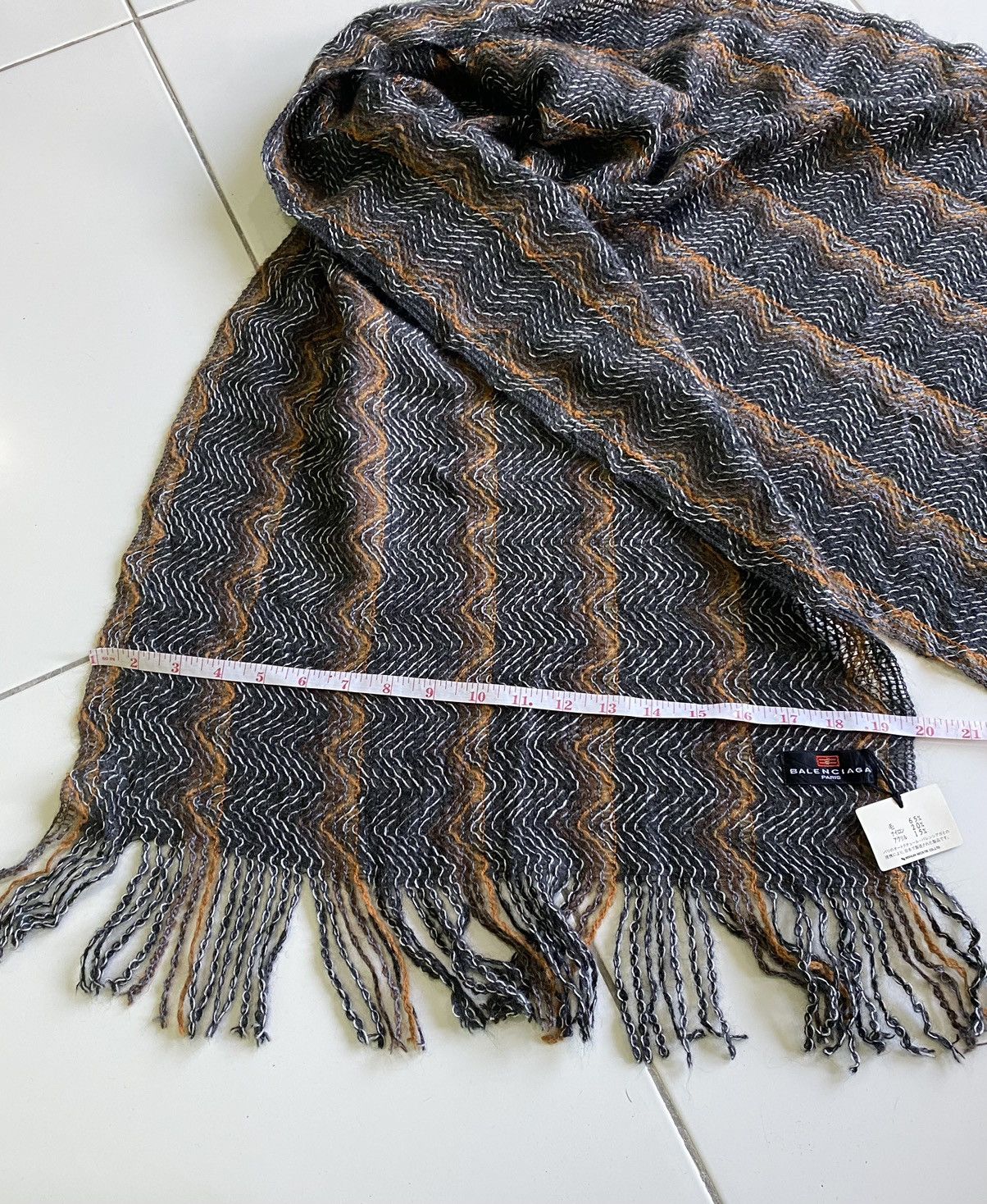 Balenciaga Knit Scarf Balenciaga black Size ONE SIZE - 6 Thumbnail